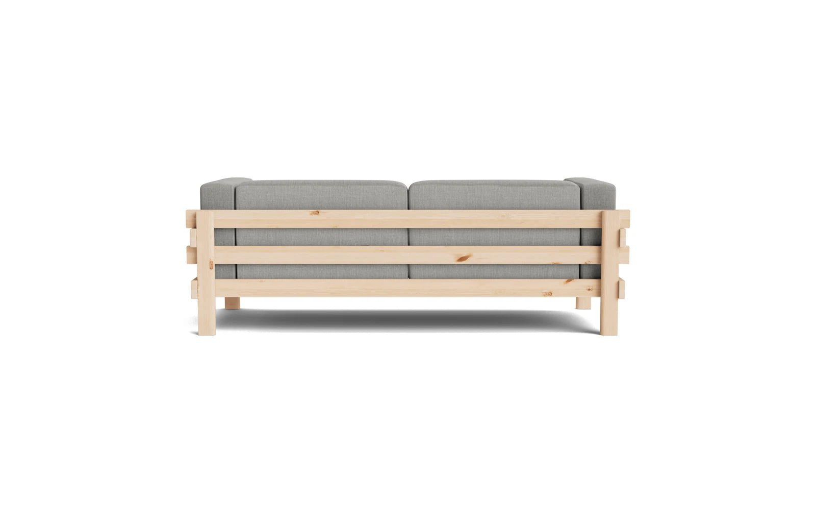 Entdecke das Kube 3-Sitzer Sofa von Normann Copenhagen: elegantes Design aus Kiefer, ideal für moderne Wohnräume und gemütliche Abende.