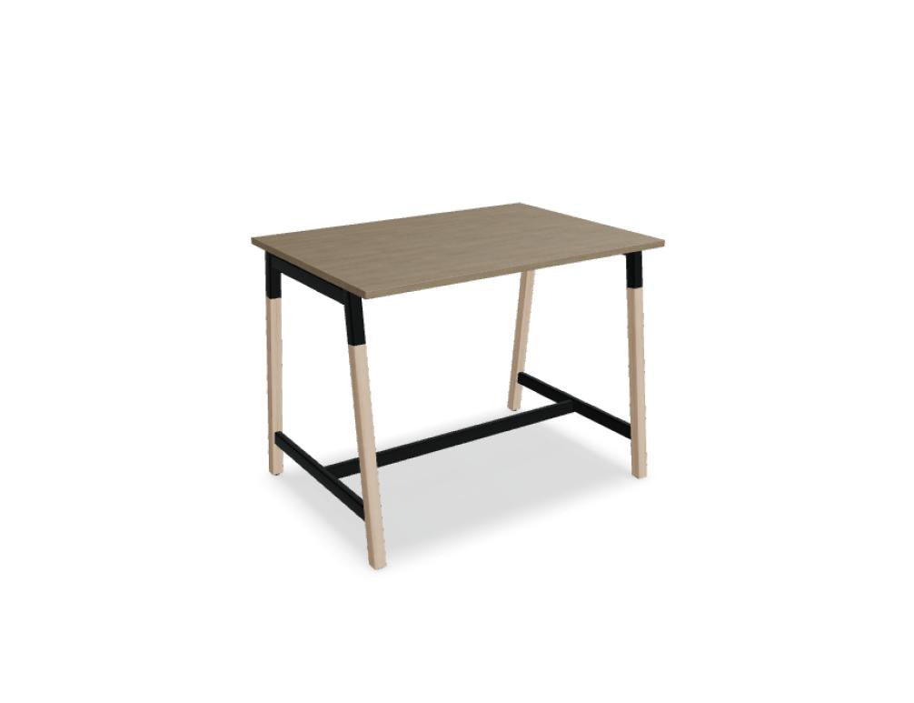Ogi W PSD724 - Stehtisch in Honigeiche präsentiert im Onlineshop von KAQTU Design AG. Hochtisch ist von Mdd