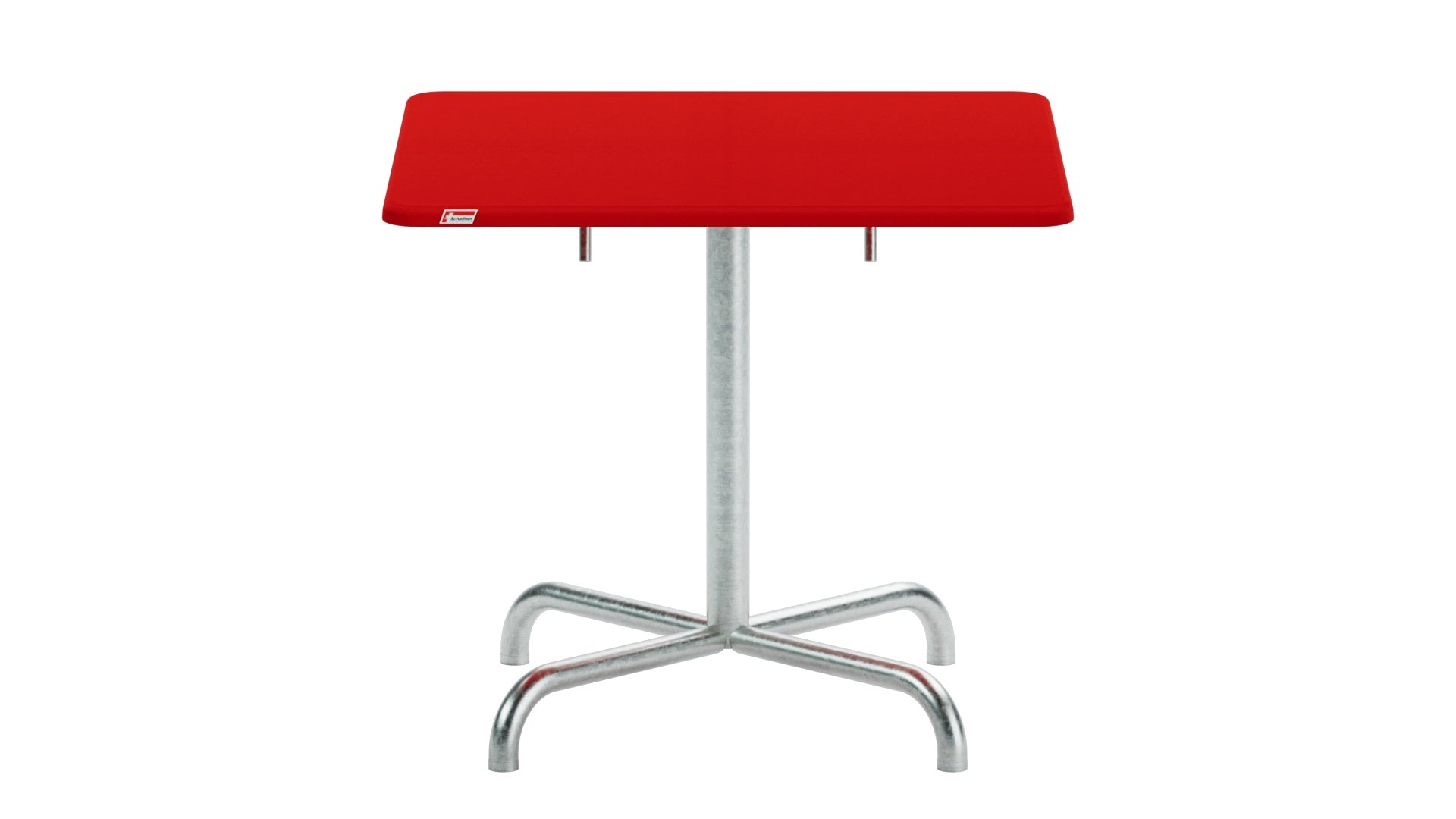 Moderner klappbarer Salontisch aus Glasfaser, 70x70 cm, ideal für den Außenbereich – robust, pflegeleicht und stilvoll für jeden Garten.