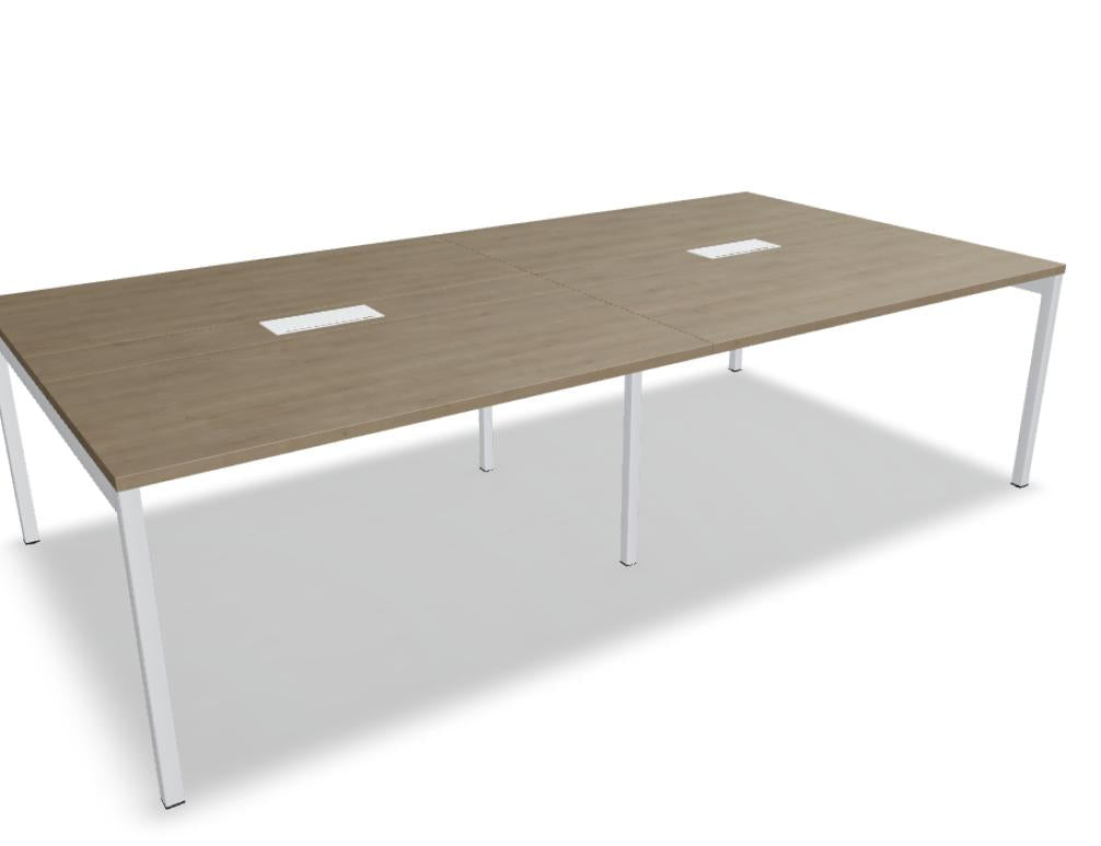 Ogi Y SY24E2 - Tisch in Honigeiche präsentiert im Onlineshop von KAQTU Design AG. Esstisch ist von Mdd