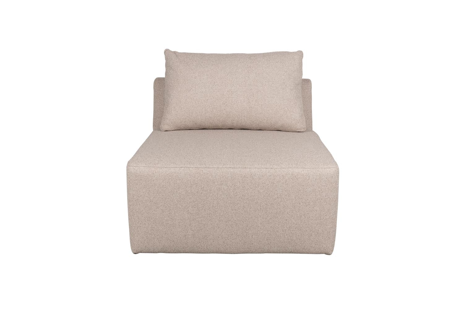 Das Prosper Sofa Element 1-seater von Zuiver bietet stilvolles Design und bequemen Sitzkomfort für zeitgemässe Wohnräume.