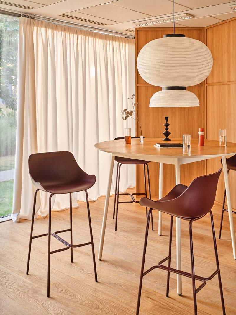 Baltic Basic BL1P5H - Barhocker in Grün präsentiert im Onlineshop von KAQTU Design AG. Outdoor-Barstuhl ist von Mdd