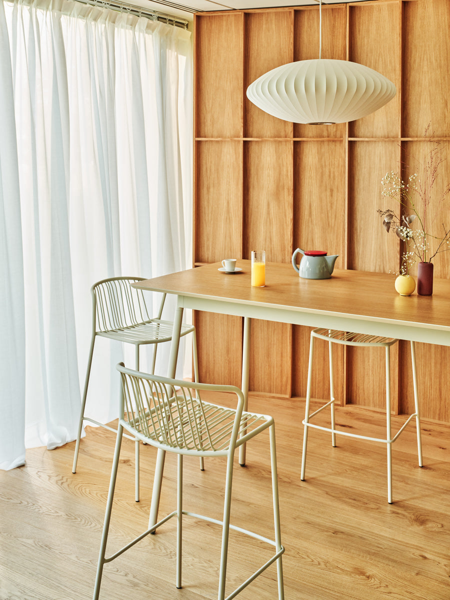 Bris BRS05 - Barhocker, Set von 2 Stück in Gelb präsentiert im Onlineshop von KAQTU Design AG. Outdoor-Barstuhl ist von Mdd
