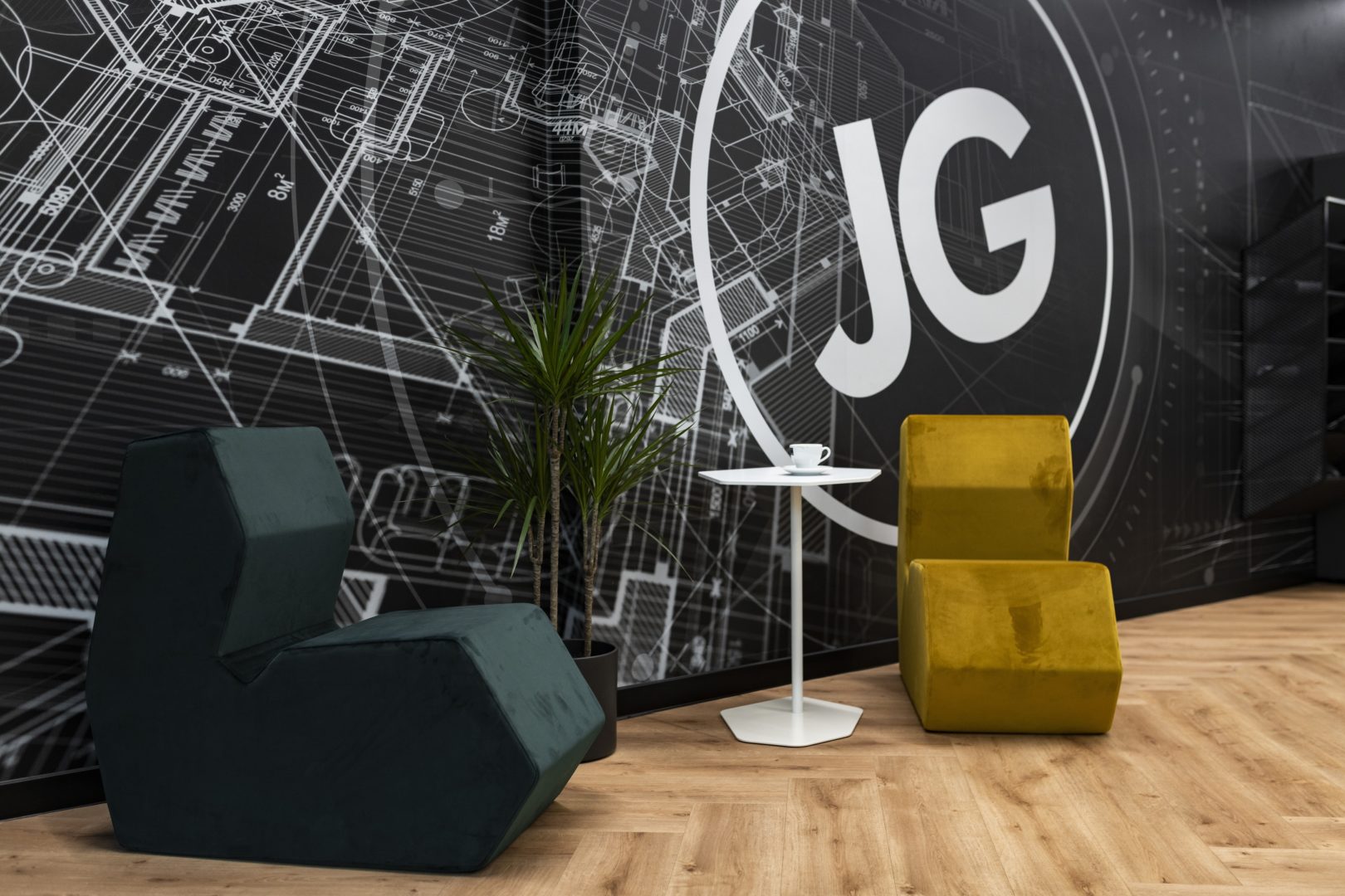 Bazalto B01S - Beistelltisch in Schwarz präsentiert im Onlineshop von KAQTU Design AG. Beistelltisch ist von Mdd