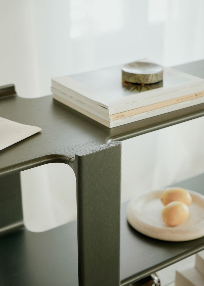 Ligo LGB1112 - Holz-Regal in Eiche Natur präsentiert im Onlineshop von KAQTU Design AG. Standregal ist von Tamo