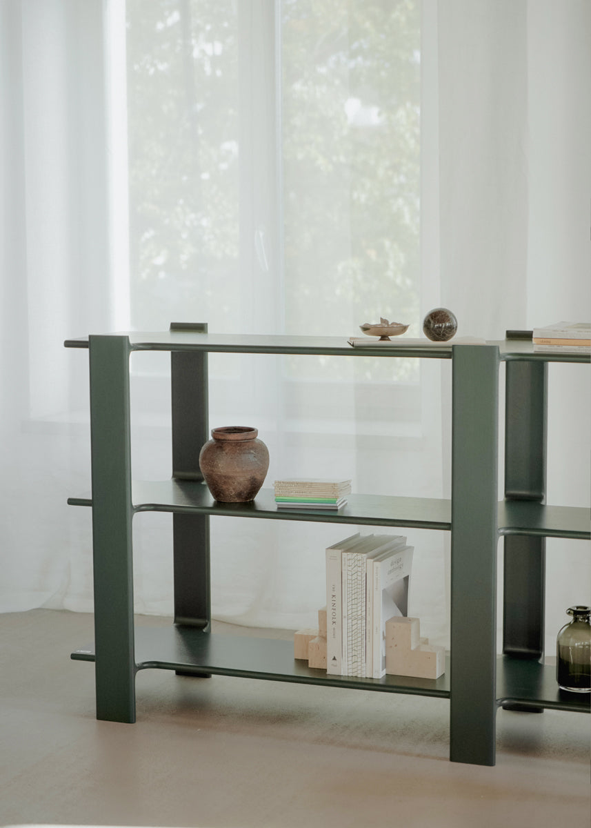 Ligo LGB1112 - Holz-Regal in Eiche Natur präsentiert im Onlineshop von KAQTU Design AG. Standregal ist von Tamo