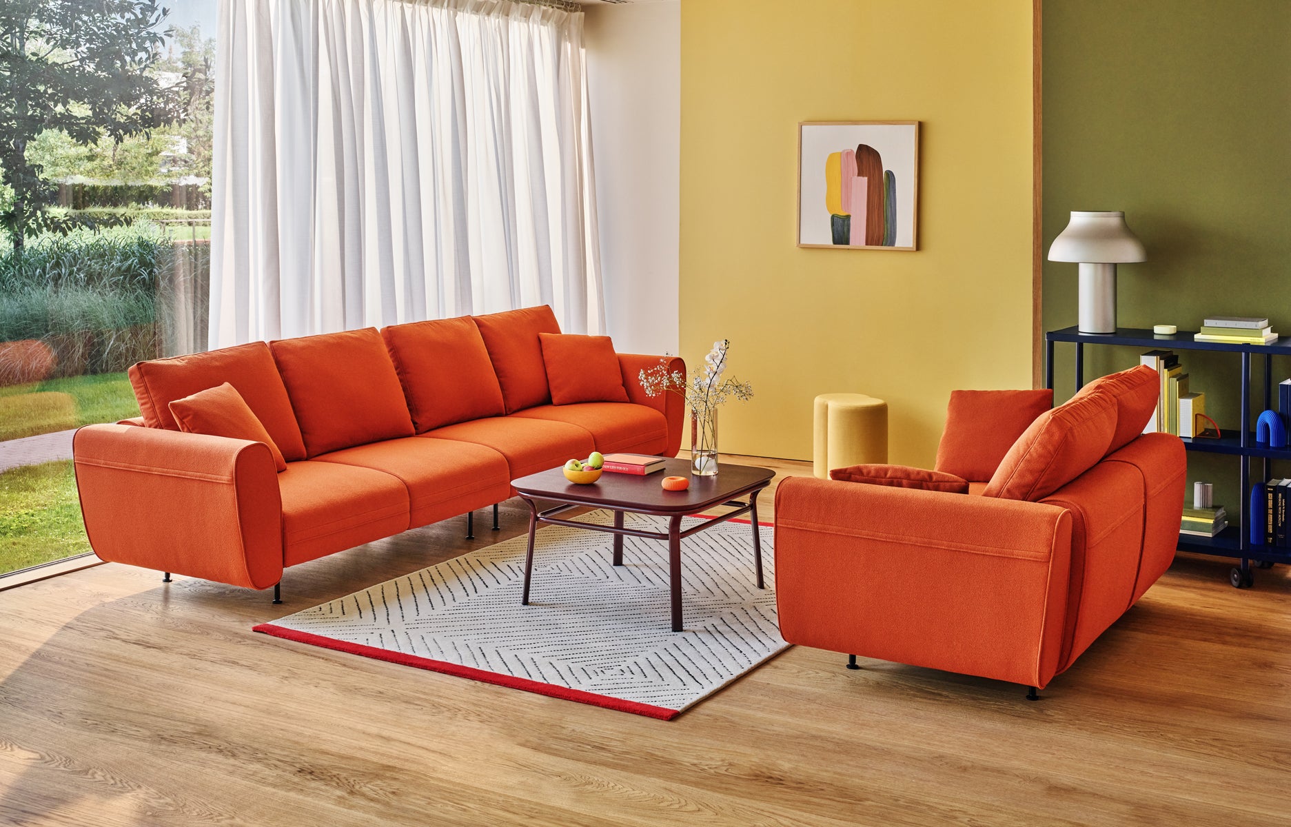 Grace GR01S - Kaffeetisch in Furnier Esche hell präsentiert im Onlineshop von KAQTU Design AG. Couchtisch ist von Mdd