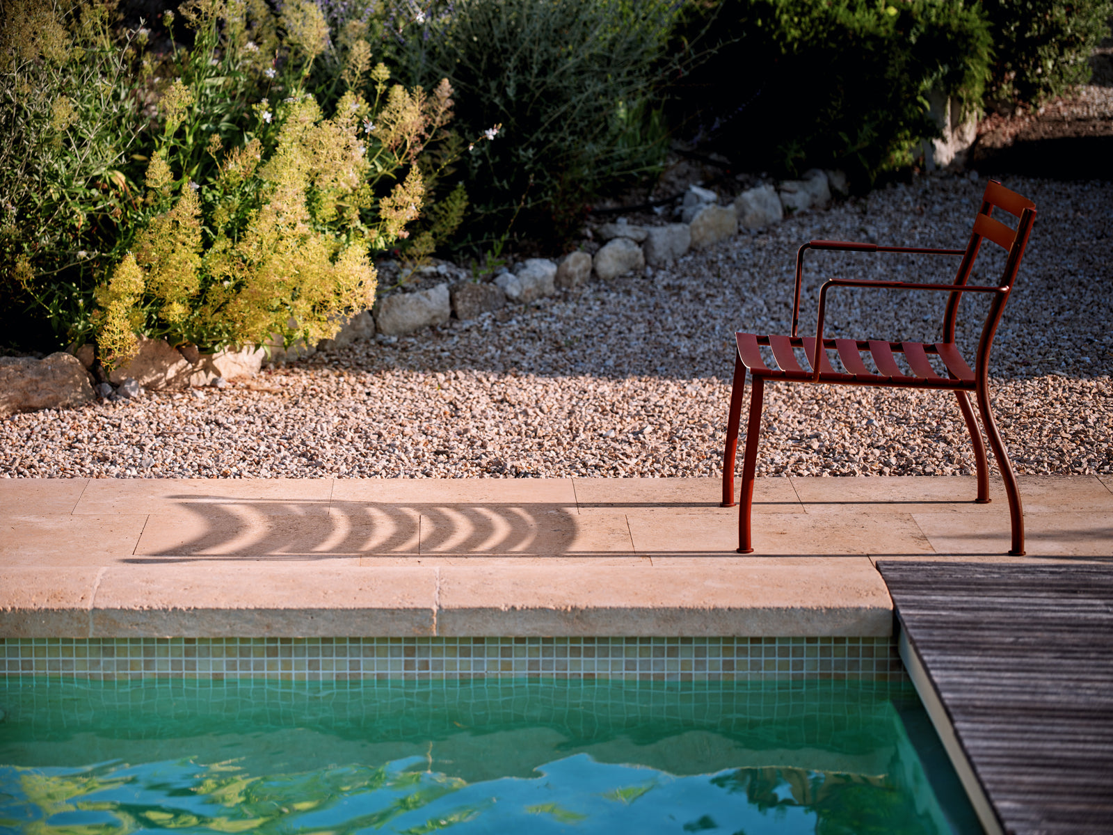 Flaner FLR08 - Sessel in Türkis präsentiert im Onlineshop von KAQTU Design AG. Outdoor-Sessel ist von Mdd