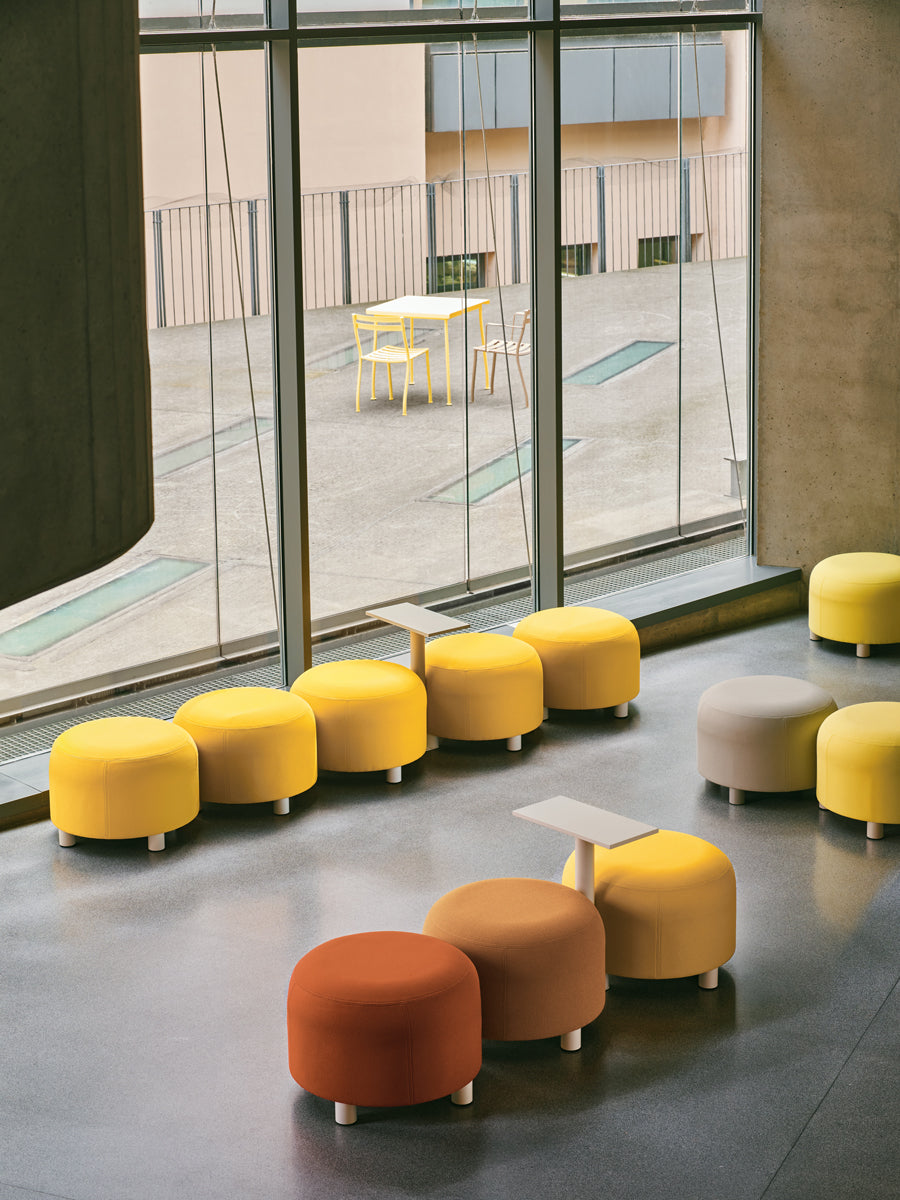 Dots DTSA02 - modular pouf system in Gelb präsentiert im Onlineshop von KAQTU Design AG. Pouf ist von Mdd