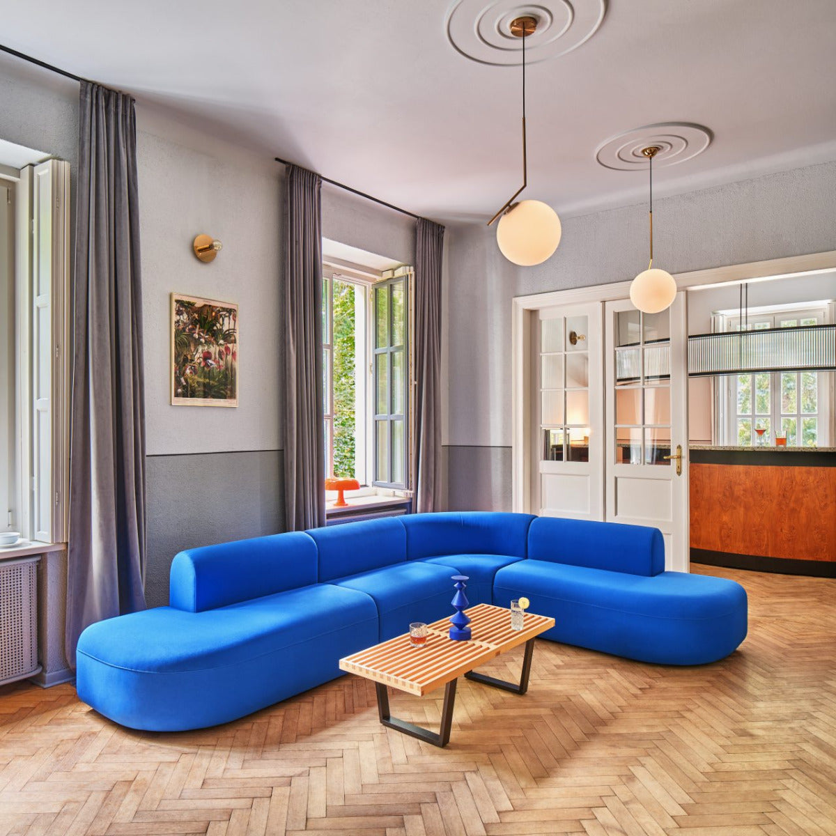 Artiko AT32 - Sofa in Vanille präsentiert im Onlineshop von KAQTU Design AG. Sofa ist von Mdd