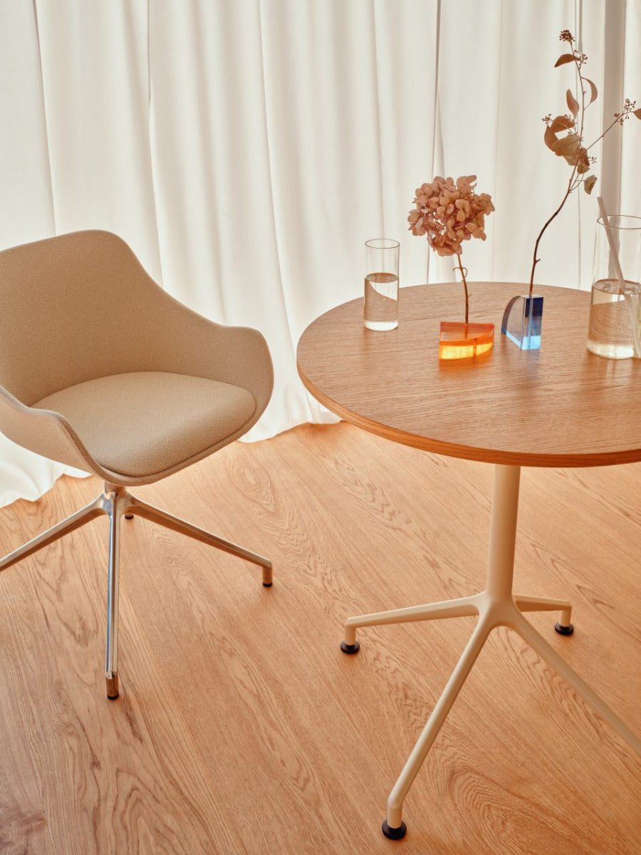 Gobo GBK67 - Kaffeetisch in Kakao präsentiert im Onlineshop von KAQTU Design AG. Esstisch ist von Mdd