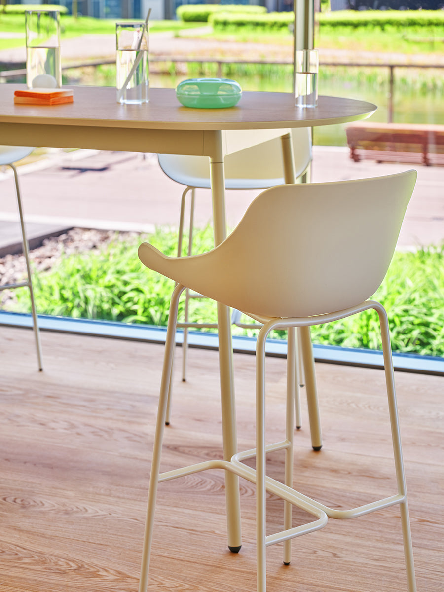 Baltic Basic BL1P23H - Barhocker in Grün präsentiert im Onlineshop von KAQTU Design AG. Outdoor-Barstuhl ist von Mdd