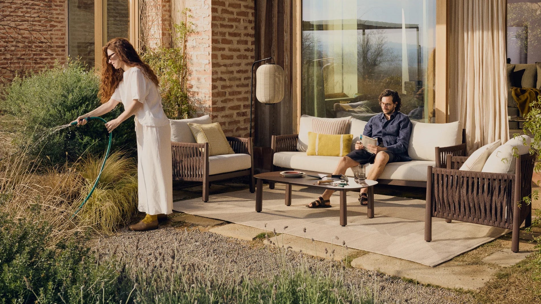 Gartenlounge von Kave Home 