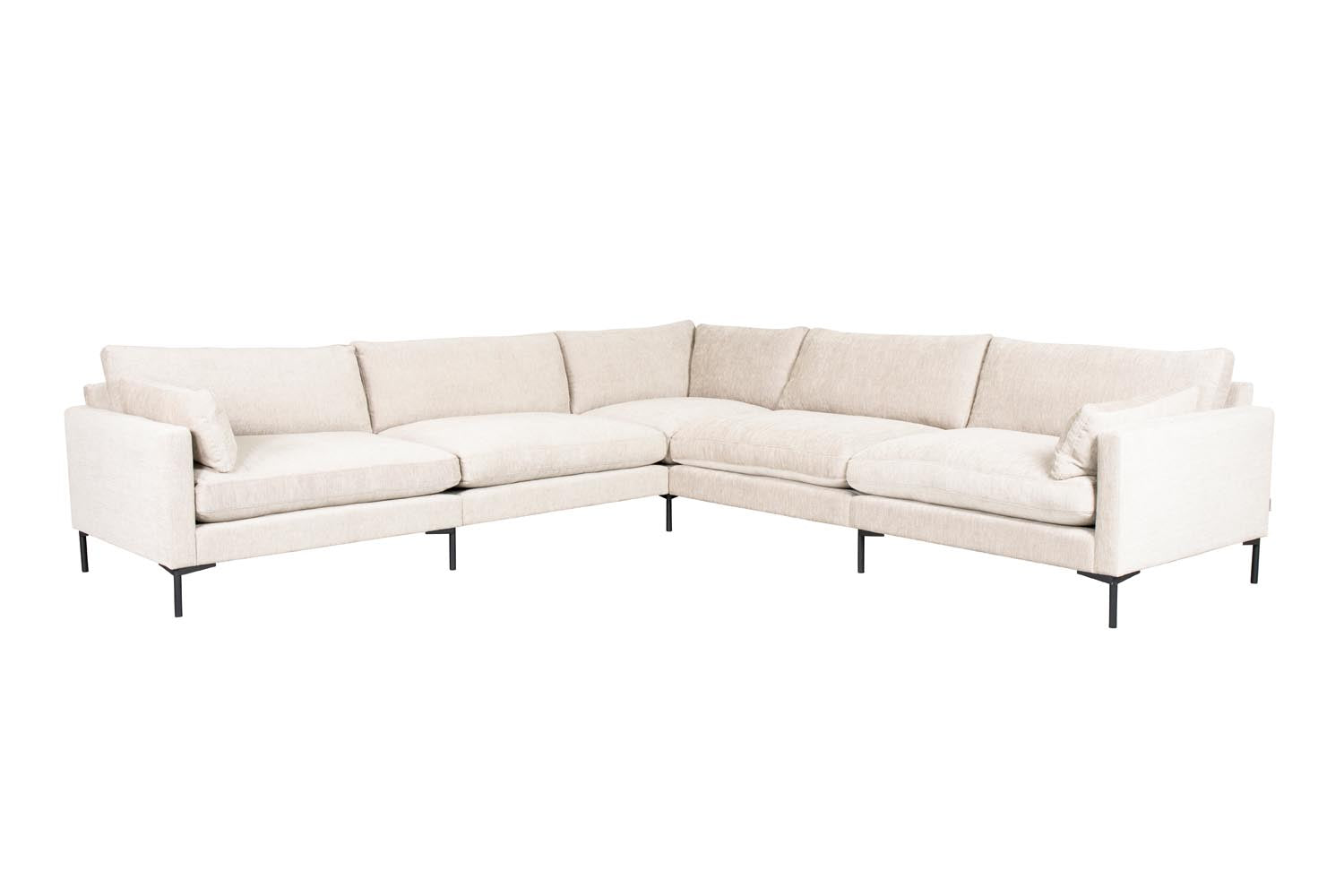 Das Summer Sofa 7-Sitzer von Zuiver: Komfort und Stil vereint. Grosszügig, langlebig, zeitlos – Ihre Oase der Entspannung.