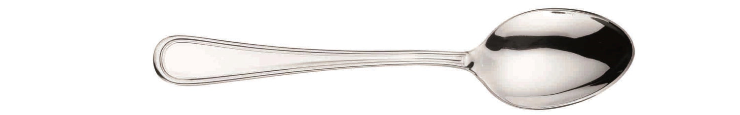Eleganter Byron Tafellöffel von Pintinox, 20.6 cm, ideal für Suppen und Desserts, verbindet modernes Design mit hoher Funktionalität.