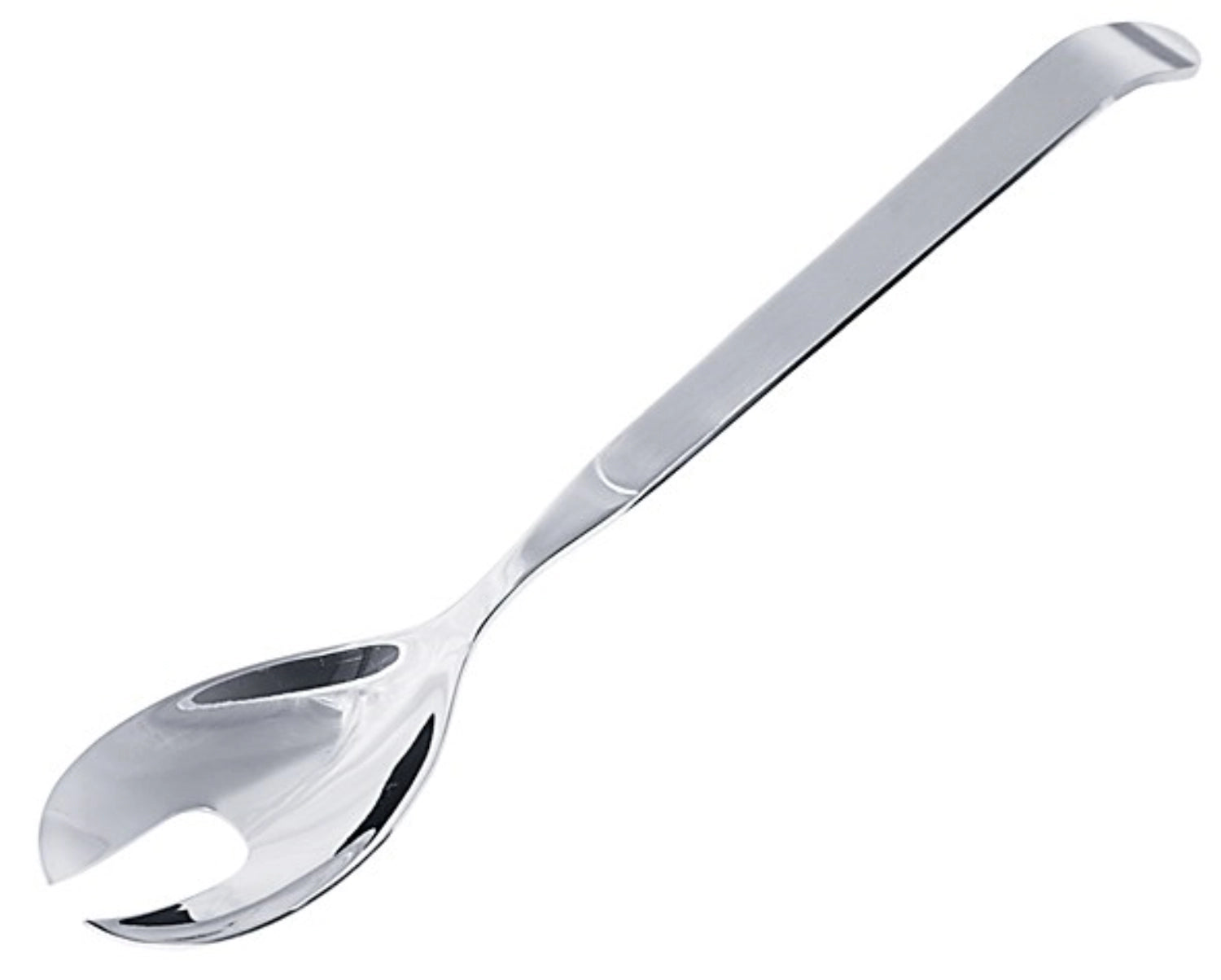 Salatgabel Edelstahl 1046.008/10  8.5x 6cm L:30.5cm in Silber präsentiert im Onlineshop von KAQTU Design AG. Salatzubehör ist von Contacto