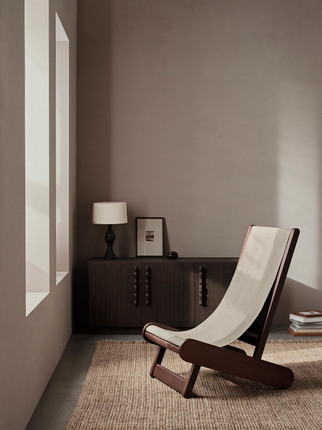 Stilvoller Hemi Lounge Chair von Ferm Living für modernes Wohnen.
