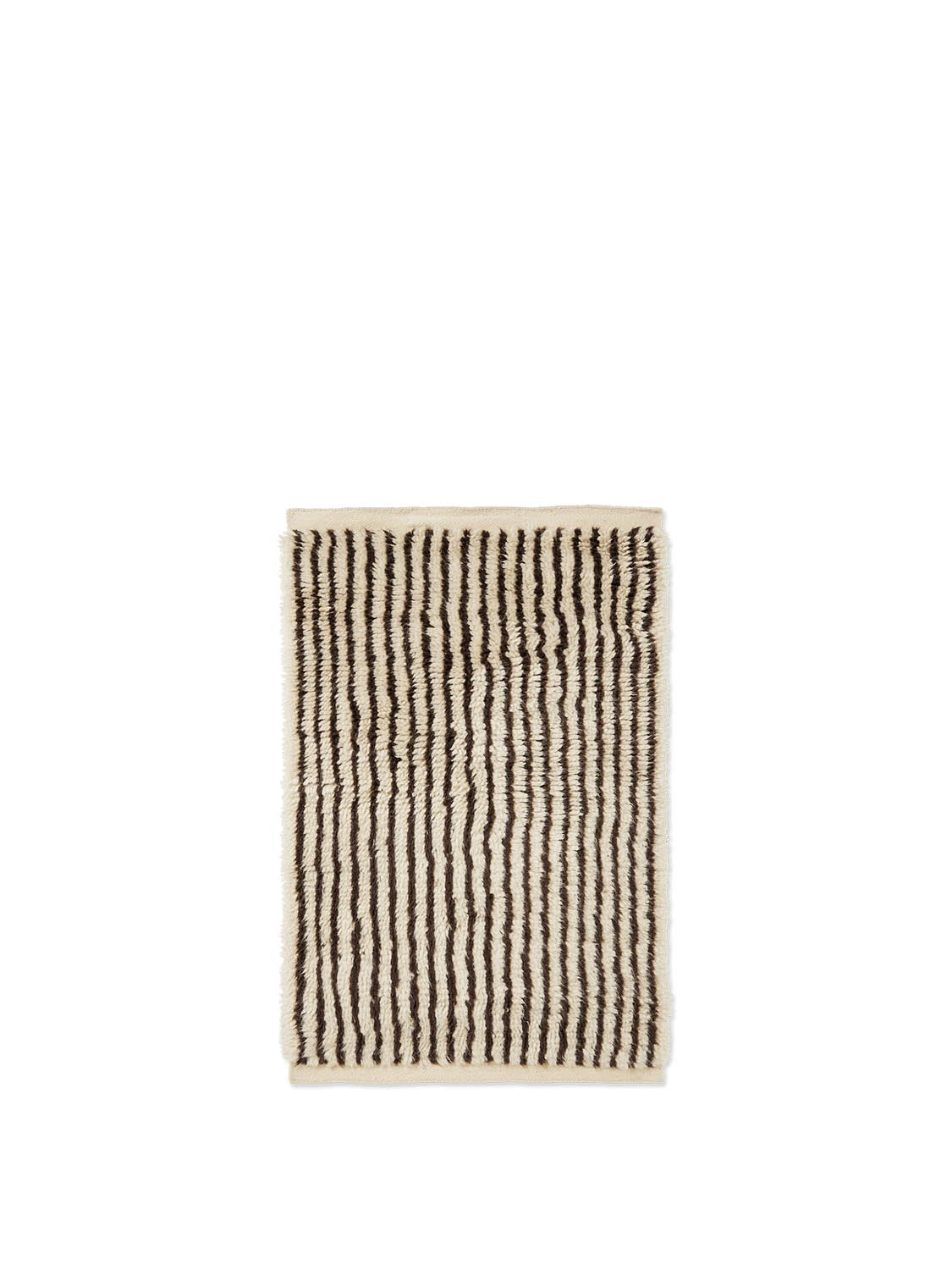 Luxuriöser Teppich aus neuseeländischer Wolle, 80x120 cm, von Ferm Living.