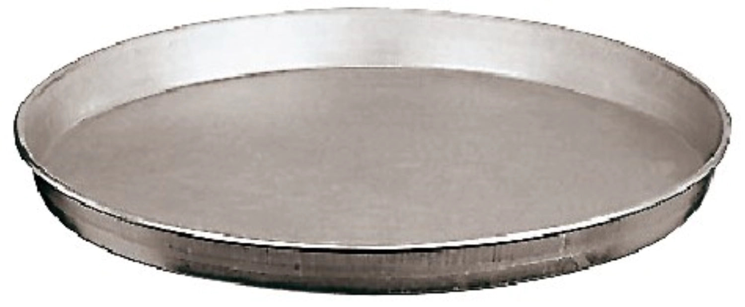 Hochwertiges rundes Backblech von Sambonet mit 32 cm Durchmesser, perfekt für die Zubereitung von köstlichen Pizzen und Gebäck.
