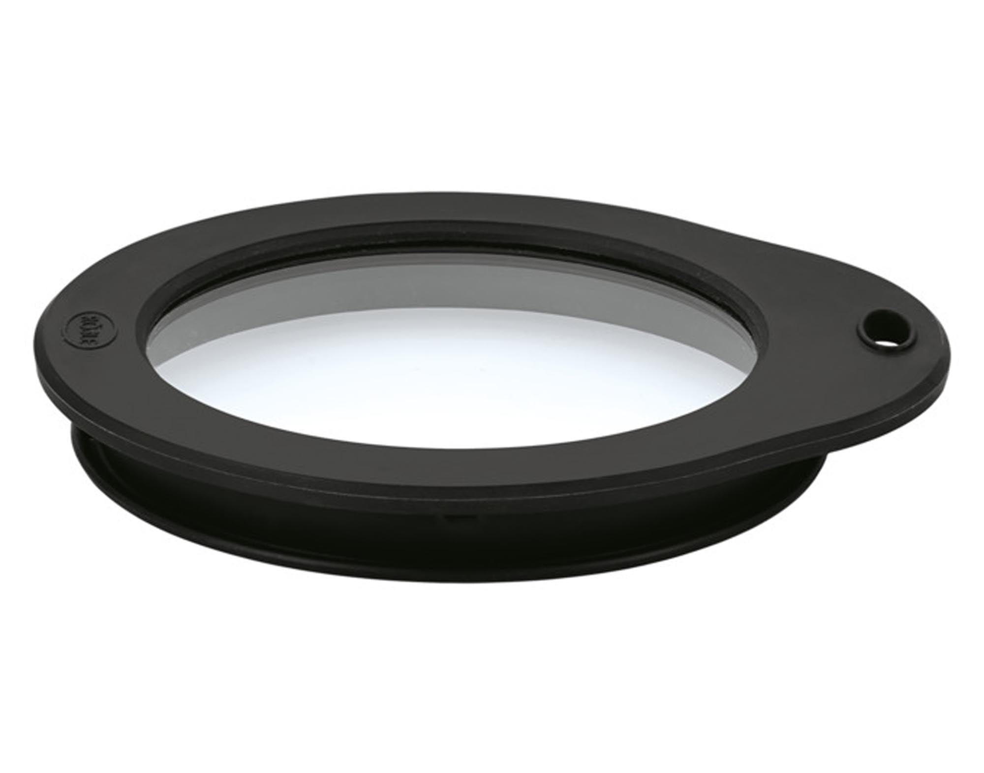 RÖSLE Frischhaltedeckel aus Glas mit einem Durchmesser von 16 cm, ideal für das luftdichte Abdecken von Pfannen und Töpfen.