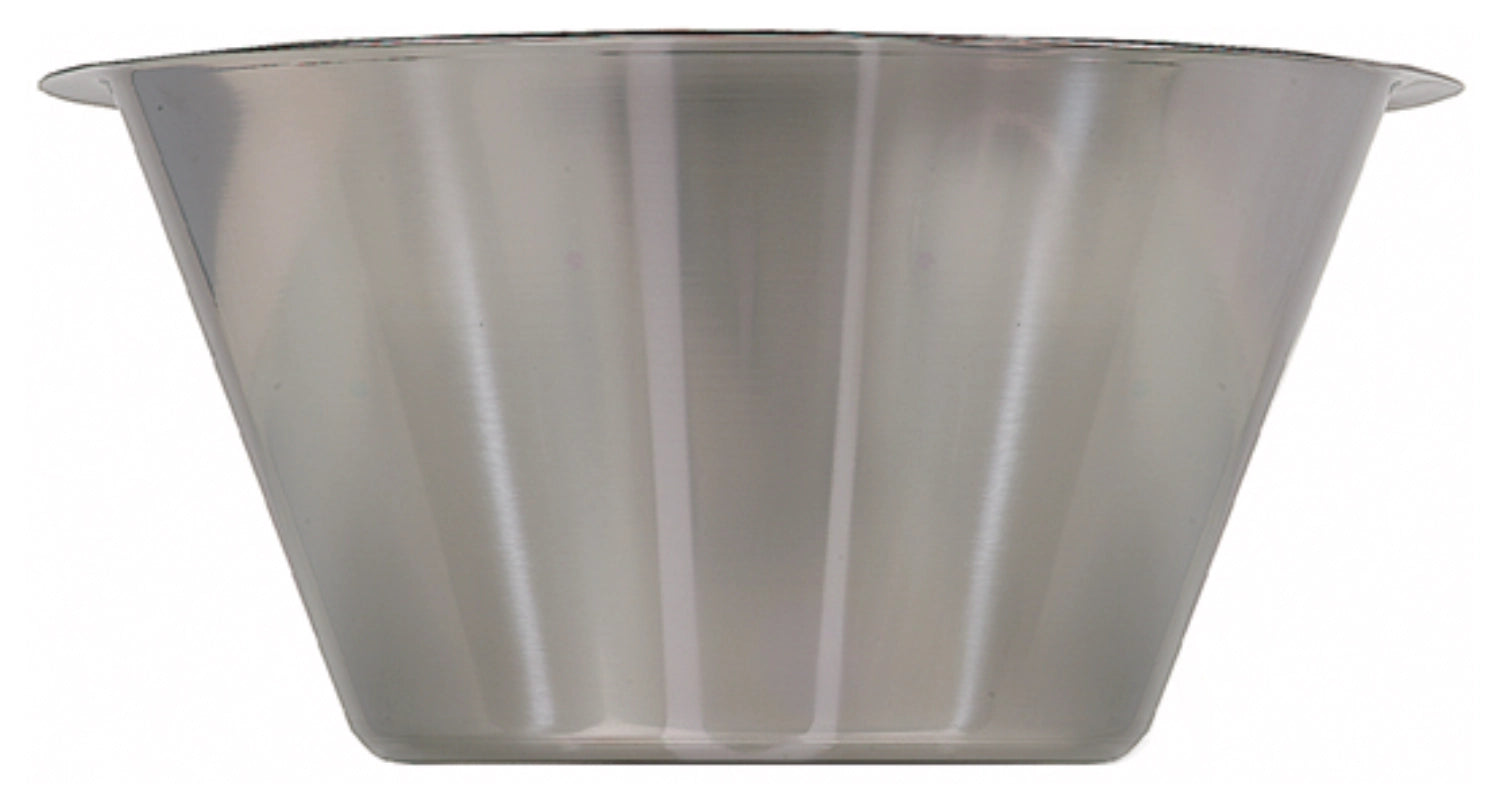 Küchenschüssel konisch 11lt in Silber präsentiert im Onlineshop von KAQTU Design AG. Küchenhelfer ist von Revol