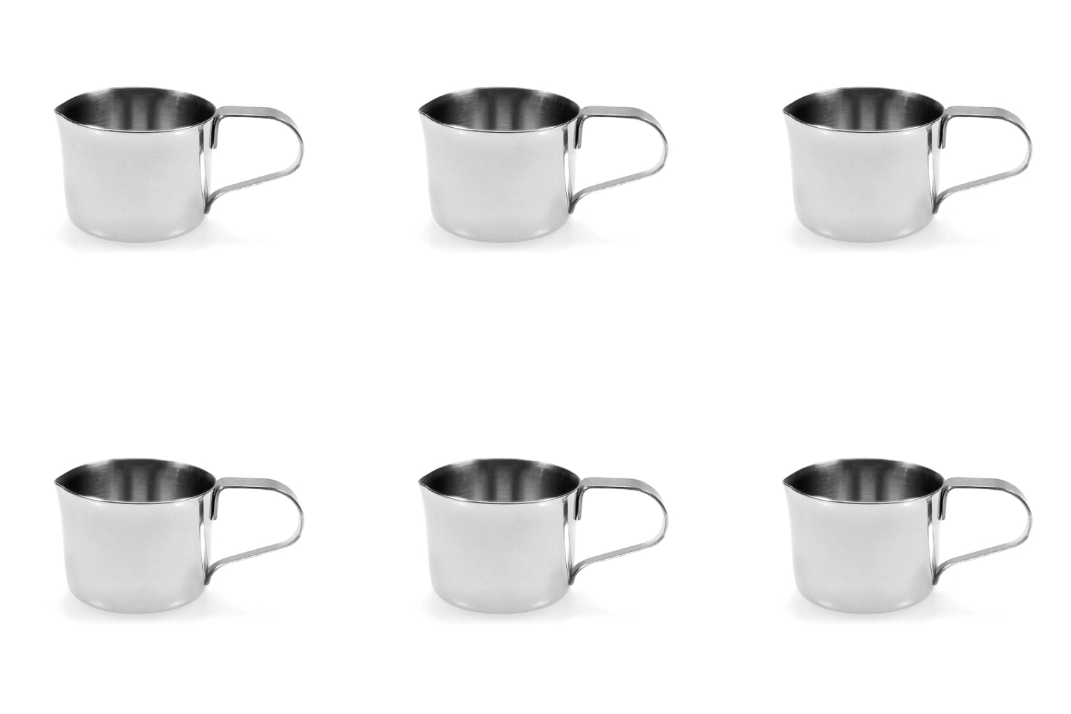 Elegantes 6er Set Cremier 6cl von Lagotto, ideal für Saucen und Milch, vereint Funktionalität und ansprechendes Design für jeden Anlass.