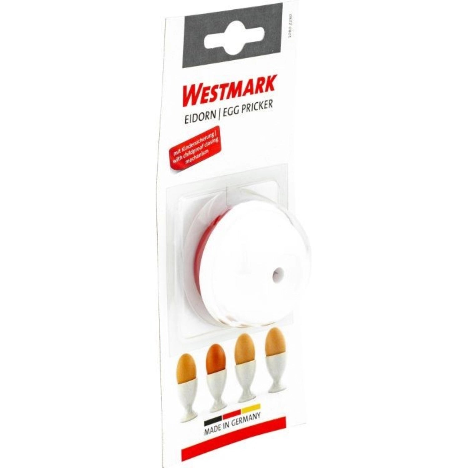 Bunter Eierbecher aus langlebigem Kunststoff von Westmark, D5x3cm, perfekt für stilvolle Frühstücksarrangements und farbenfrohe Akzente.