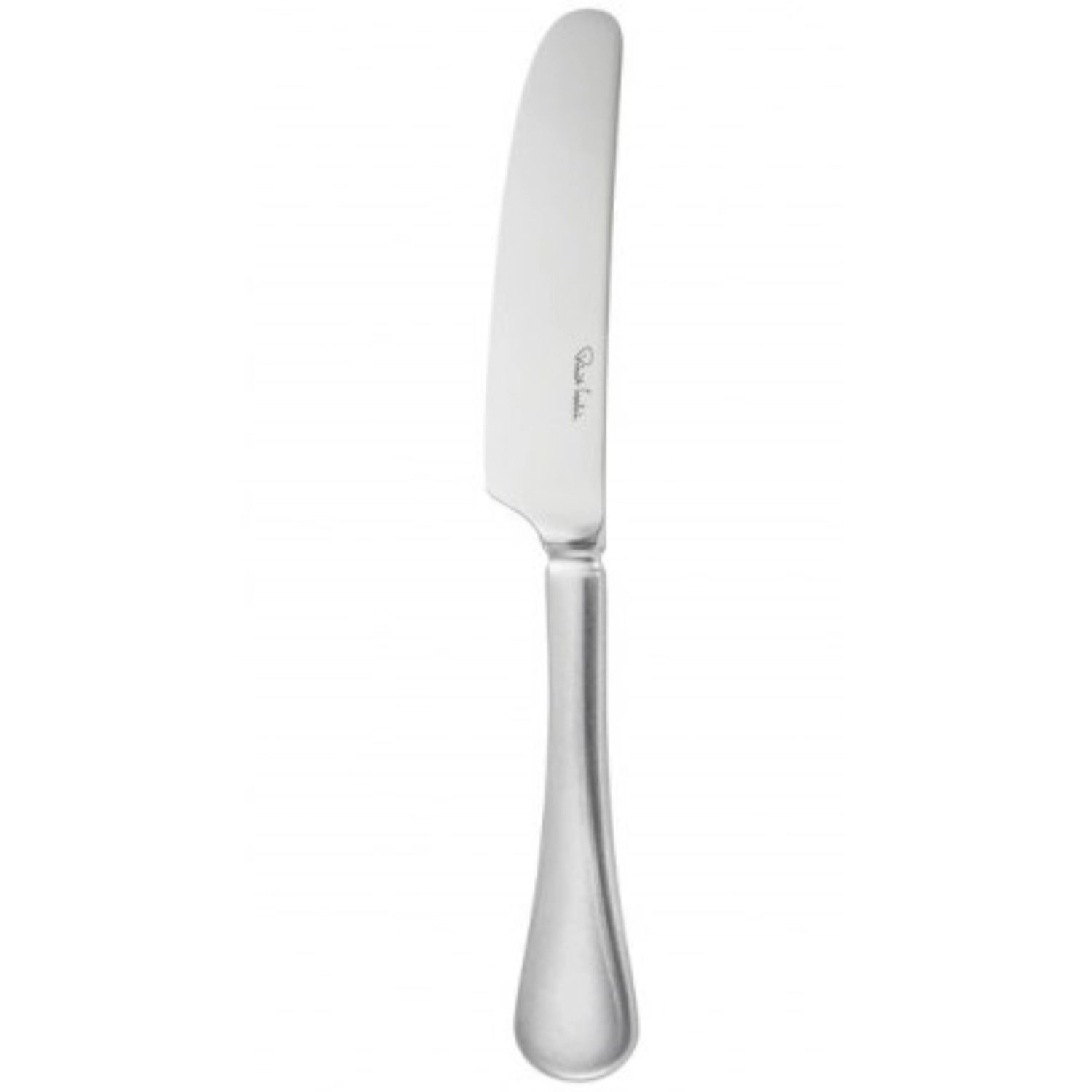 Stilvolles Dessertmesser aus der Baguette Vintage Kollektion von Abert, aus robustem 18/10 Edelstahl, ideal für exquisite Nachspeisen.