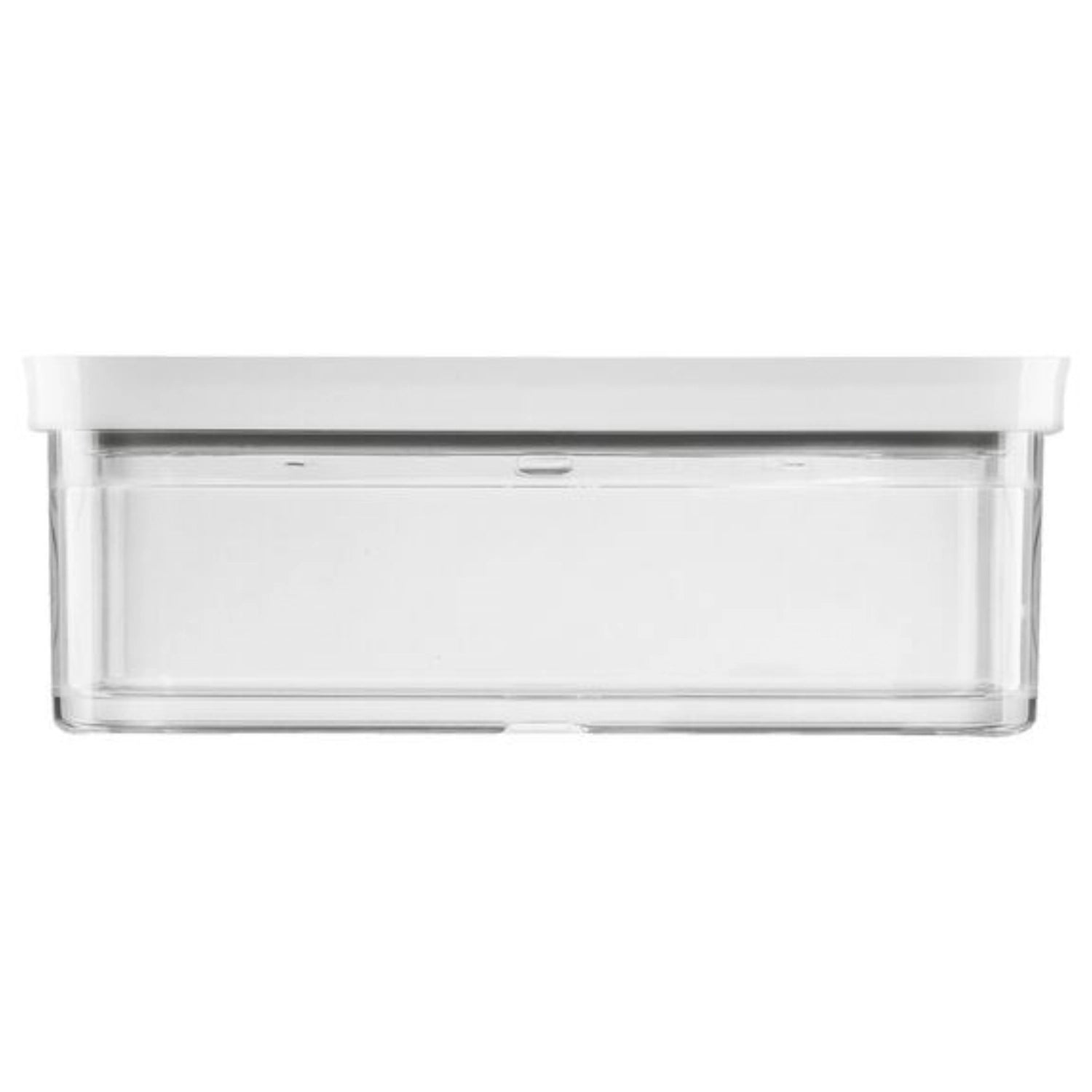 Cube Box M von Zwilling, transparente Vakuumbox in Weiß, 7.6x21.4x10.7cm, 700ml, ideal zur Aufbewahrung von Lebensmitteln.