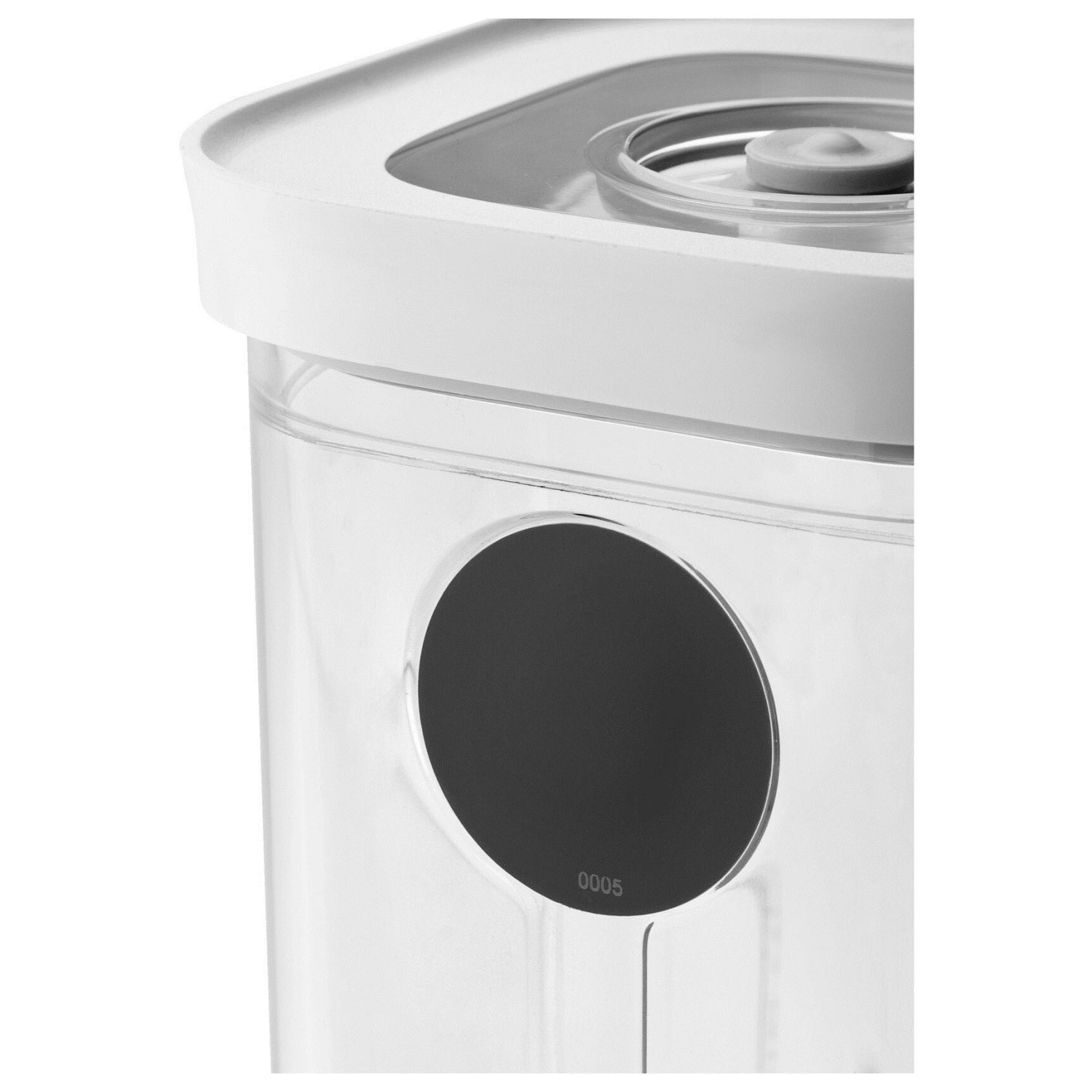 11-teiliges Set mit Cube NFC Etiketten und Kreidestift von Zwilling, ideal zum Vakuumieren und Beschriften von Lebensmitteln.