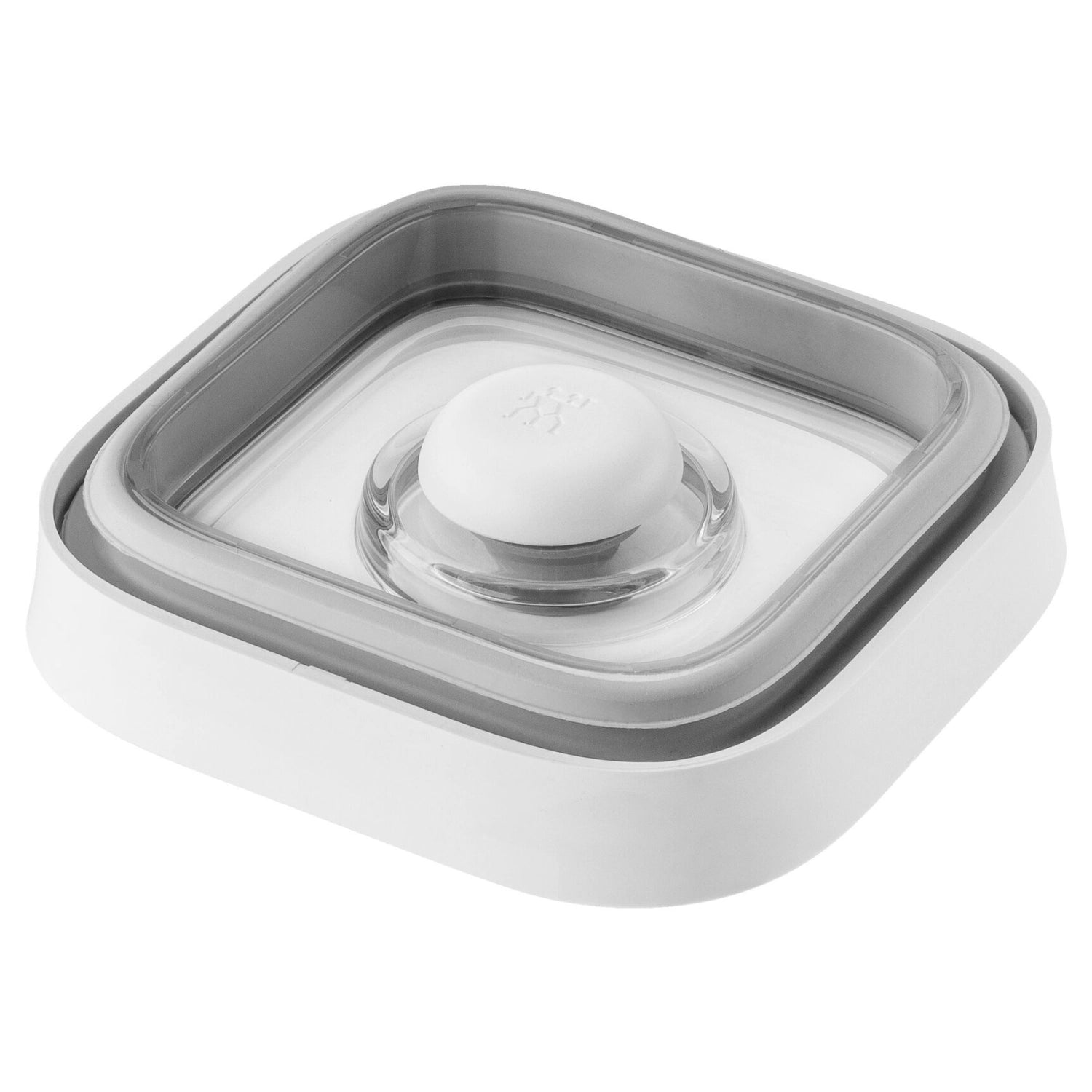 Sechsteiliges Cube Diffusorenset in Weiß von Zwilling, ideal für die Vakuumierung und optimale Lagerung von Lebensmitteln.