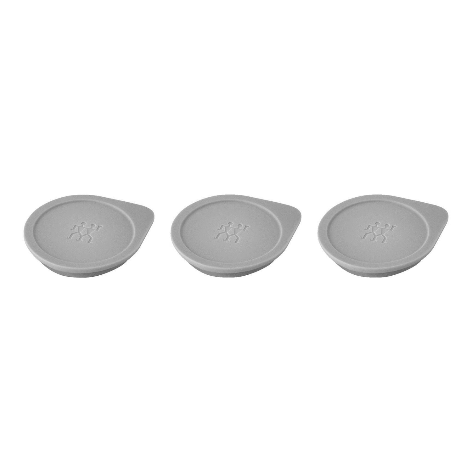 Praktisches 3-teiliges Cube Etikettenpositioniererset von Zwilling, ideal zum Vakuumieren und Organisieren von Lebensmitteln in der Küche.