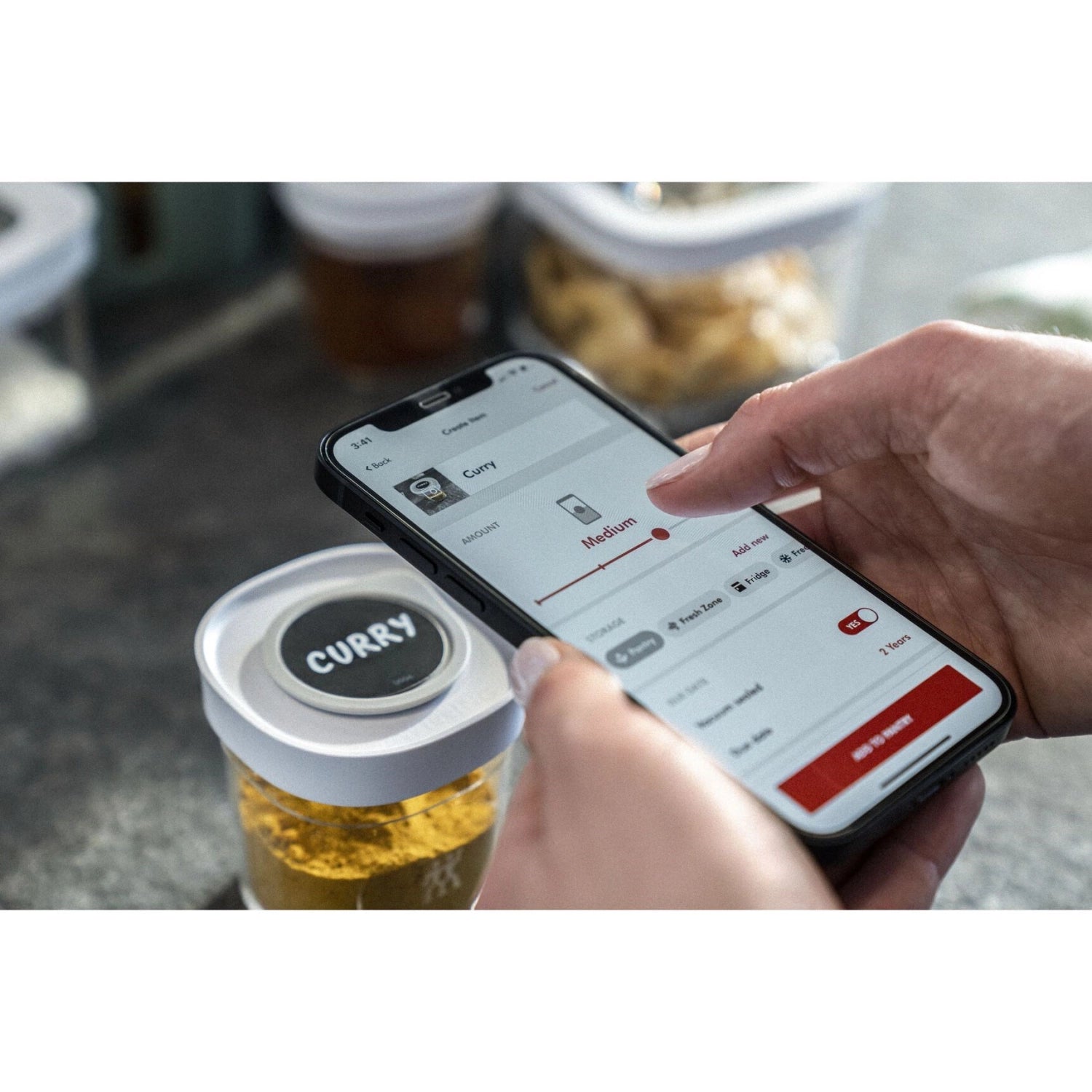 Effizientes 3-teiliges Etikettenpositioniererset von Zwilling, perfekt zum präzisen Vakuumieren und Beschriften von Lebensmitteln.