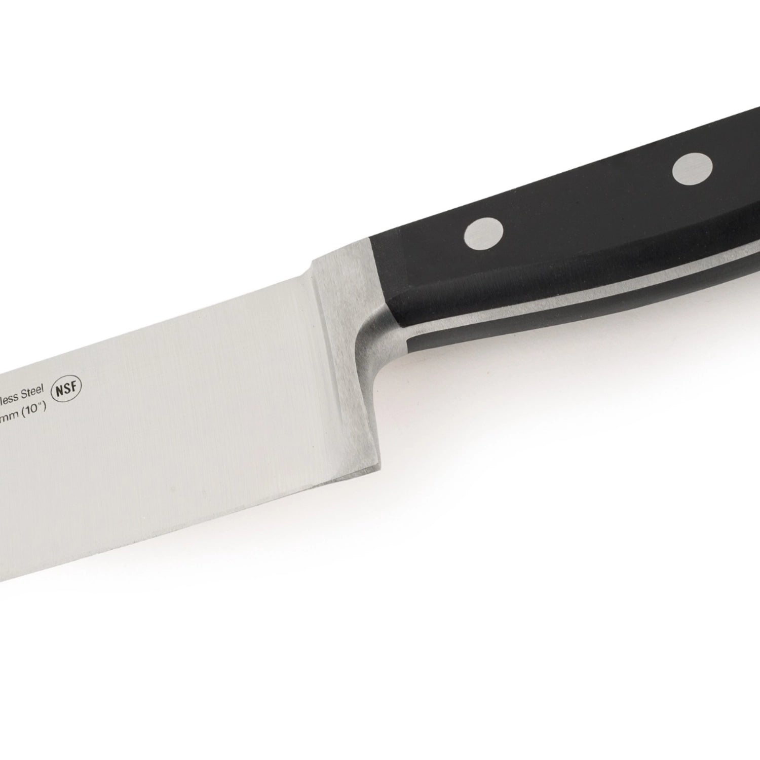 Hochwertiges, geschmiedetes Kochmesser von Arcos mit 26 cm Klinge, ideal für präzises Schneiden in der Küche.