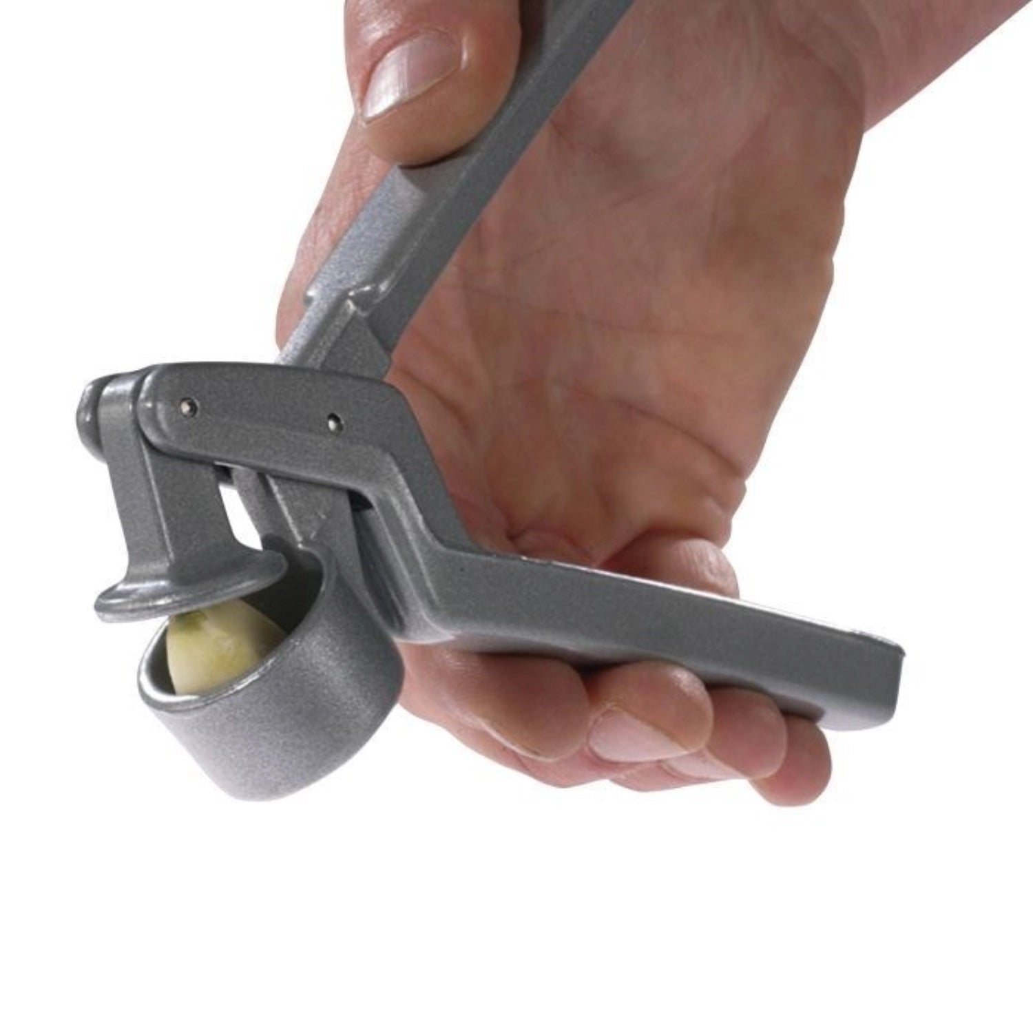 Knoblauchpresse Novapress von Westmark, 17x3x3.2cm, ergonomisches Design für müheloses Pressen von Knoblauchzehen, ideal für die Küche.