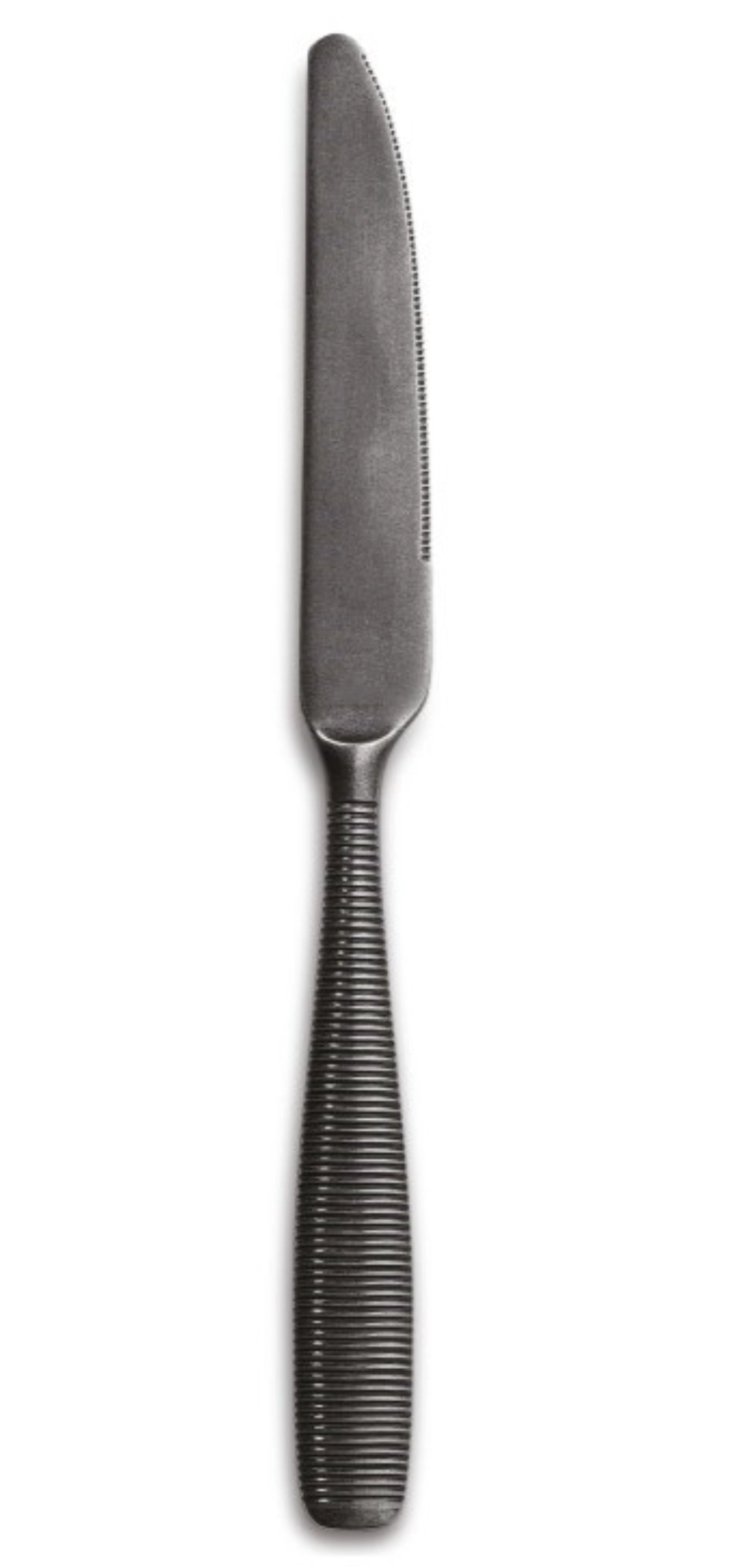 Fleur de Lys Q21 Dessertmesser Black Vintage in Schwarz präsentiert im Onlineshop von KAQTU Design AG. Besteck ist von Comas