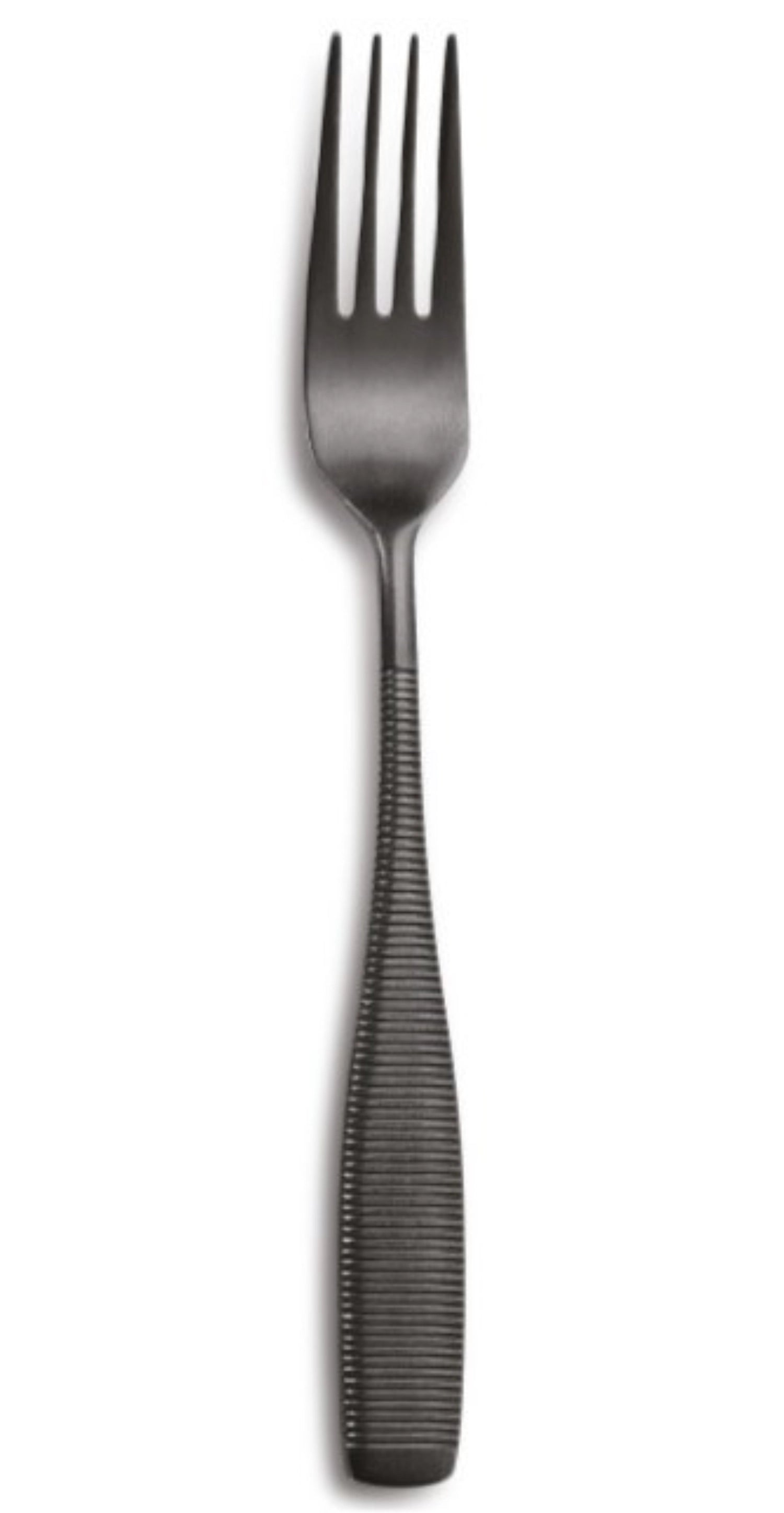 Fleur de Lys Q21 Dessertgabel Black Vintage in Schwarz präsentiert im Onlineshop von KAQTU Design AG. Besteck ist von Comas