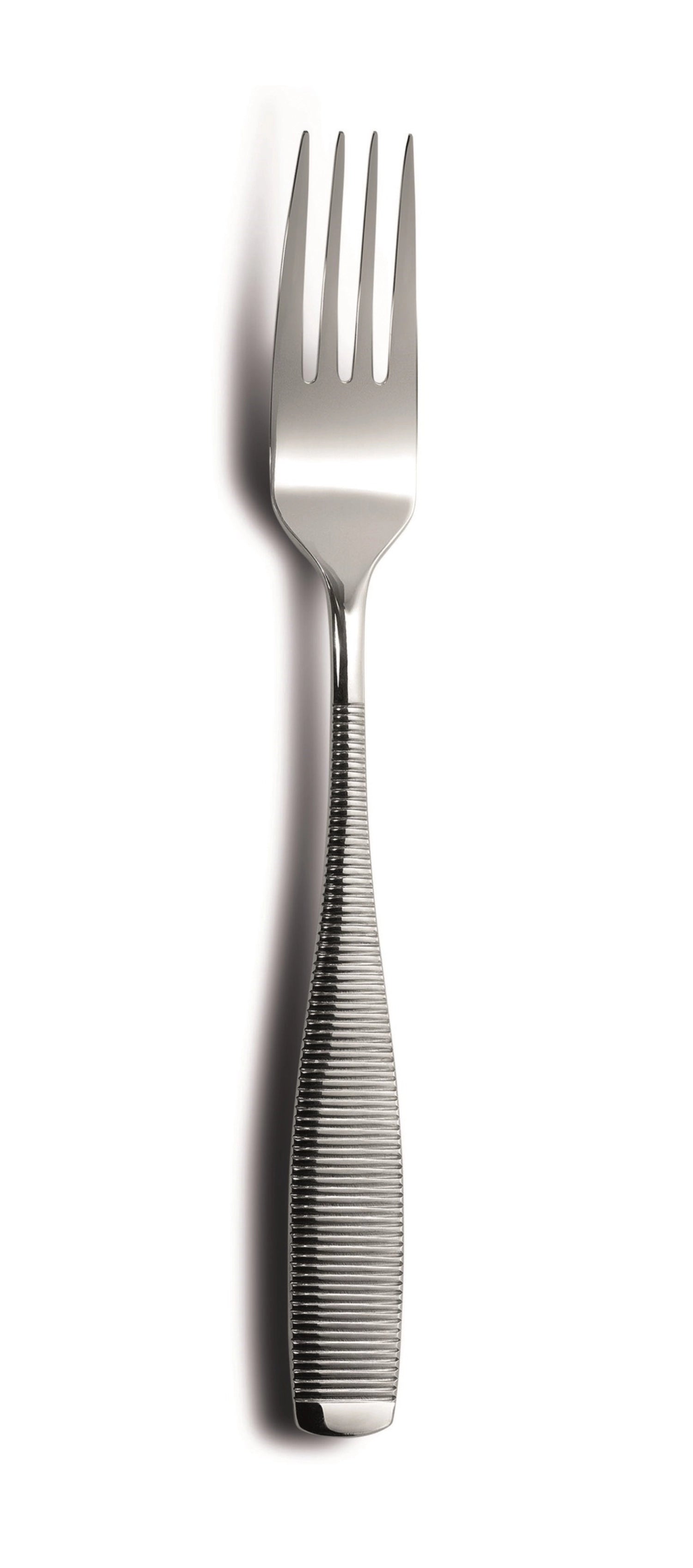 Fleur de Lys Q21 18/10 Dessertgabel in Silber präsentiert im Onlineshop von KAQTU Design AG. Besteck ist von Comas