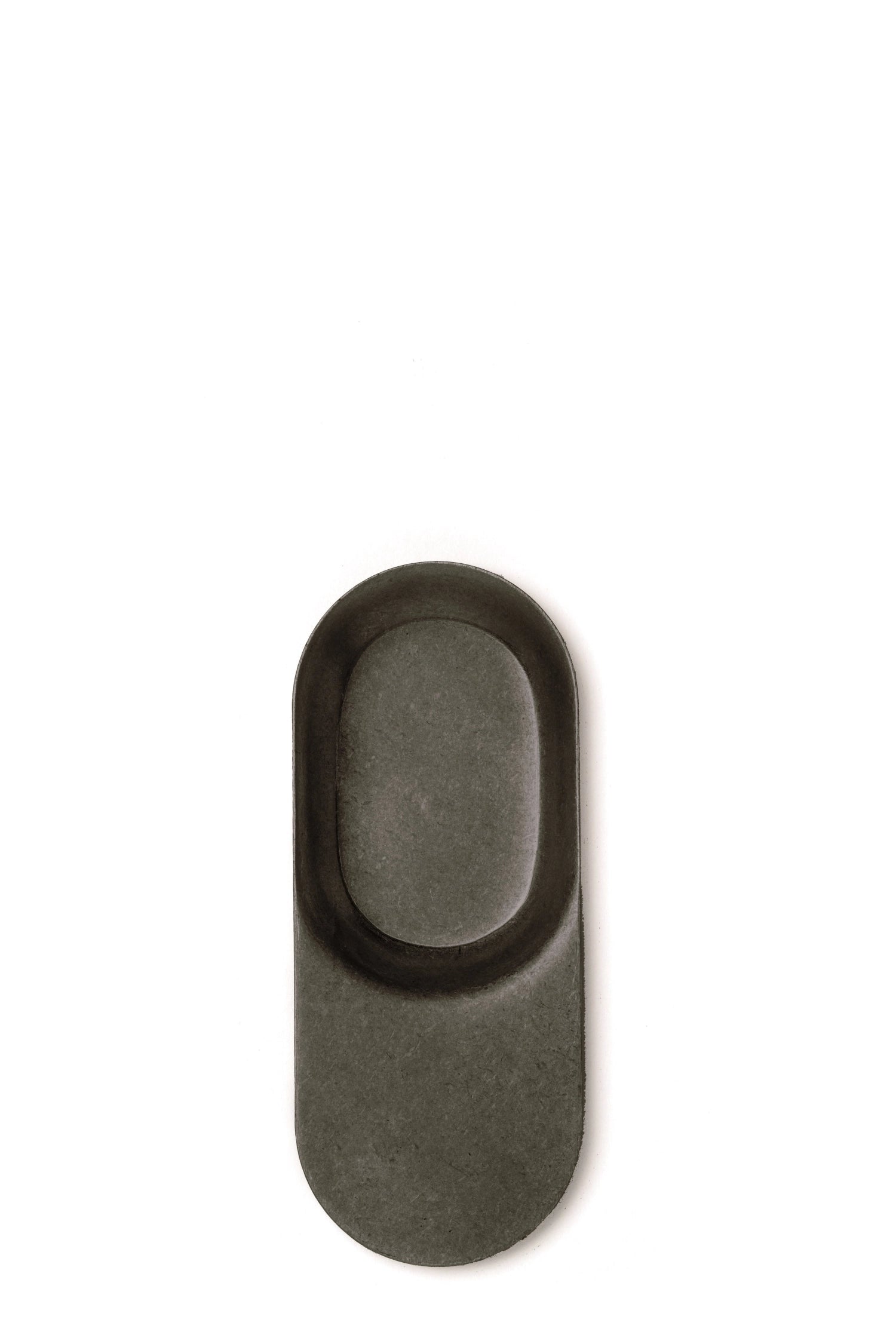 Les Essences Probierlöffel flach, 8.5cm, Vintage schwarz in Schwarz präsentiert im Onlineshop von KAQTU Design AG. Besteck ist von Comas