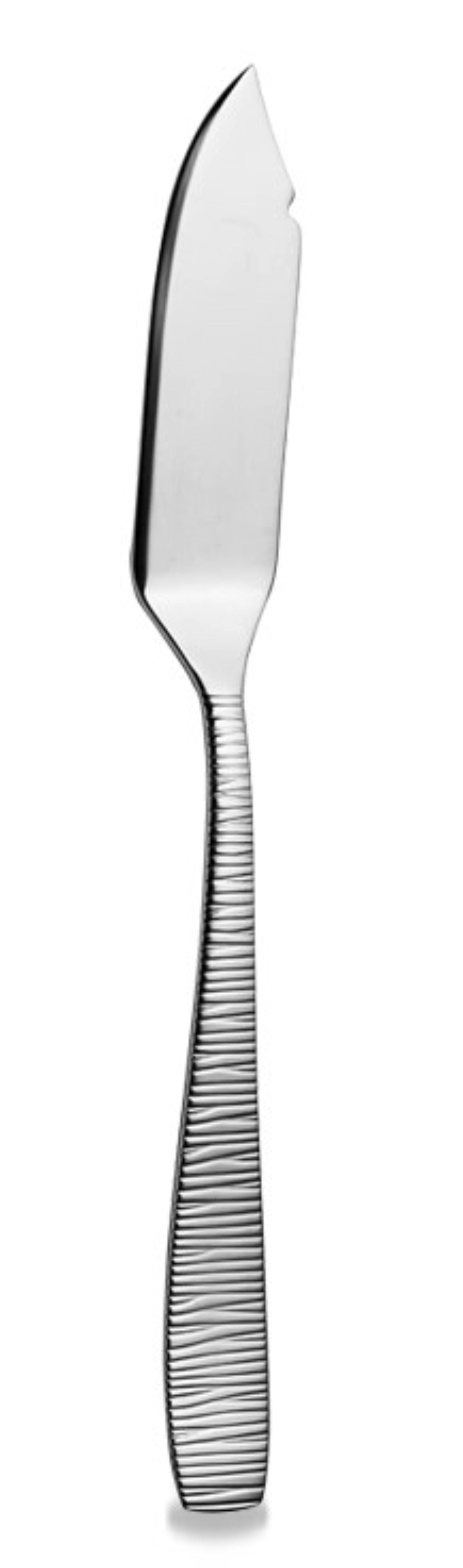 Hochwertiges Bamboo Fischmesser von Churchill, 20.1 cm, 3 mm dick, ideal für präzises Filetieren und stilvolles Servieren von Fischgerichten.