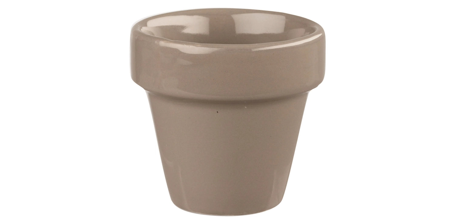 Stylisches graues Peddle Topf von Churchill, ideal für kleine Leckereien, mit einer Füllmenge von 11.4 cl und modernem Design.