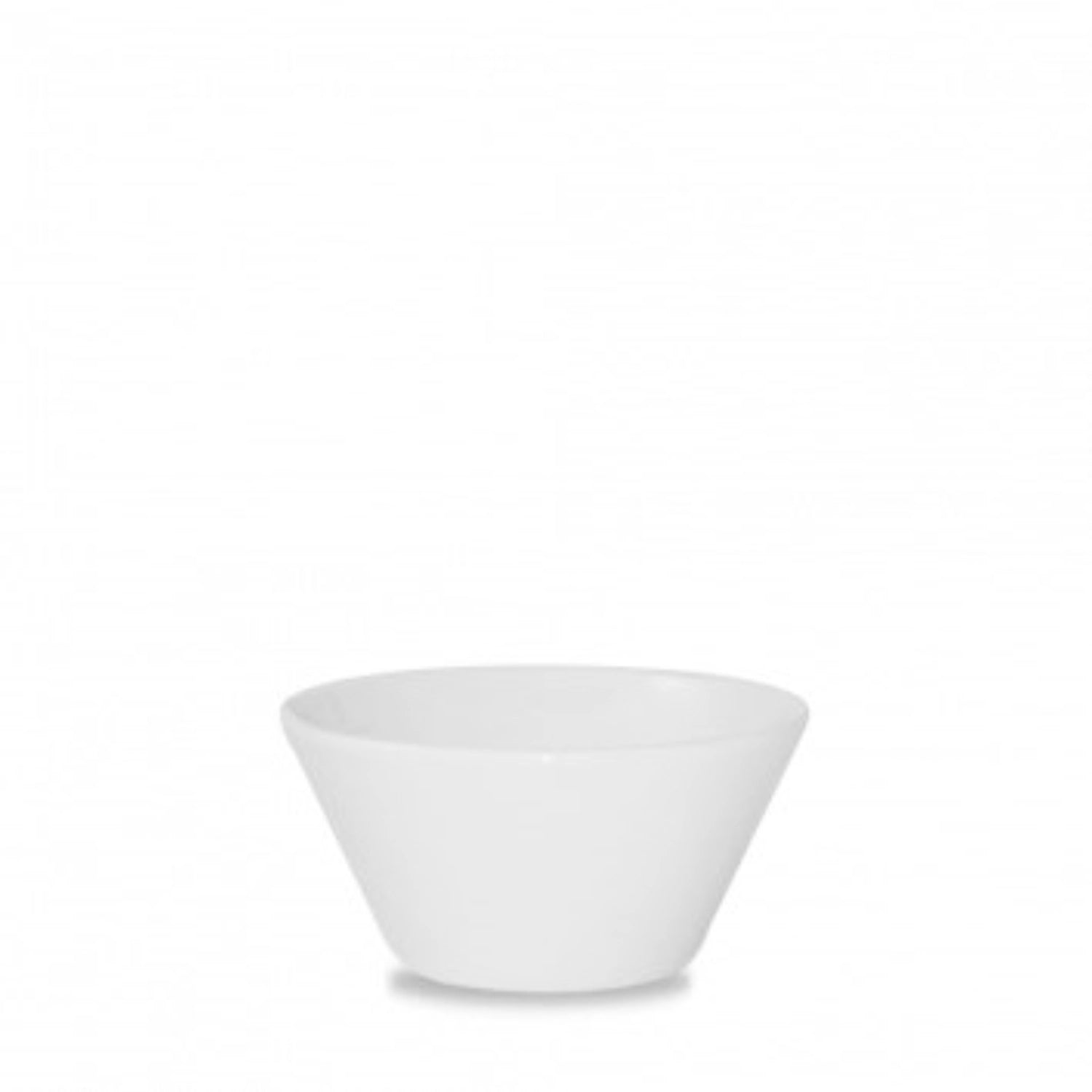 Elegante weiße Snackschüssel von Churchill, 11,6x6 cm, perfekt für stilvolle Snacks und kreative Anrichteideen.