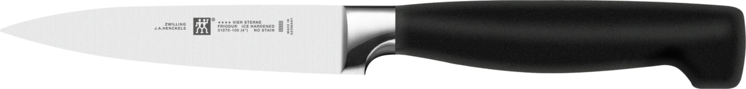 Elegantes 3-teiliges Messerset von Zwilling Kitchen, inklusive Spick-, Fleisch- und Kochmesser, perfekt für alle Kochbedürfnisse.