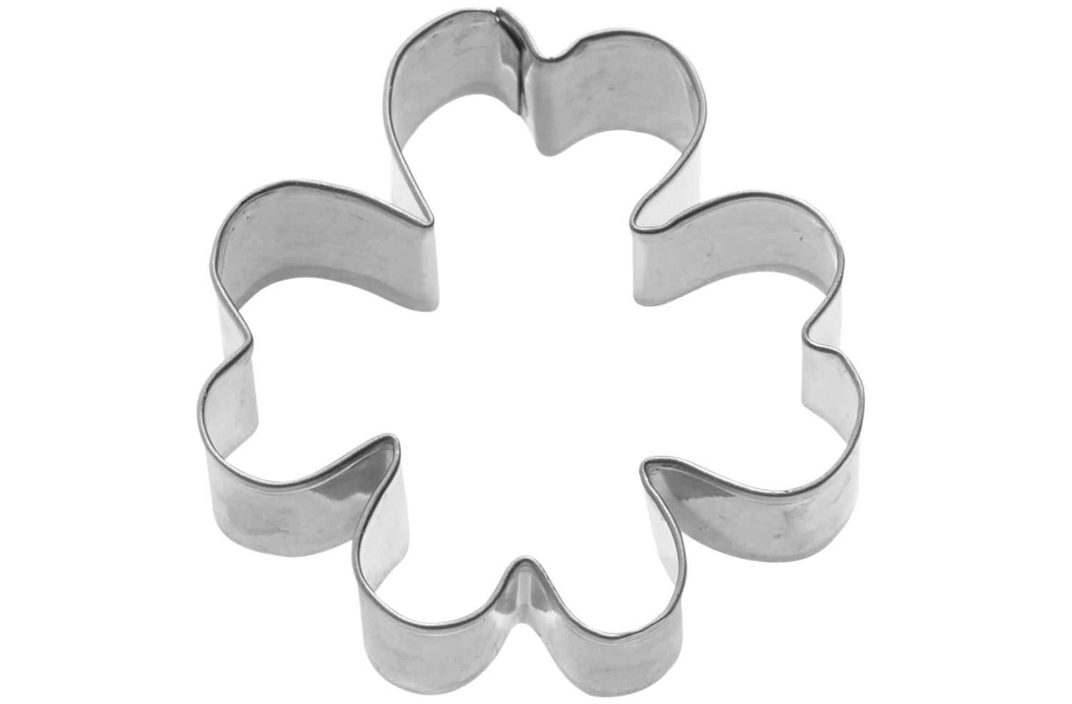 Ausstechform Kleeblatt von Westmark, 6 cm, ideal für das Ausstechen von Keksen und kreativen Backprojekten mit Glücksbringer-Motiven.