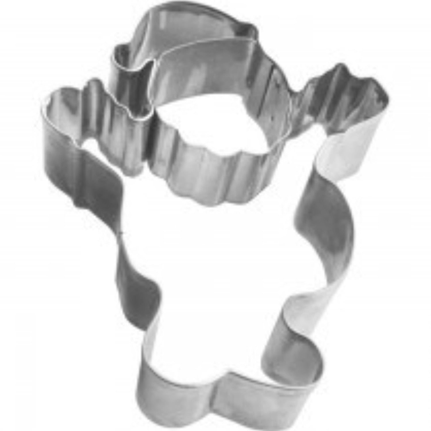Ausstechform Weihnachtsmann von Westmark, 8 cm groß, perfekt für festliche Plätzchen und kreative Backideen in der Weihnachtszeit.