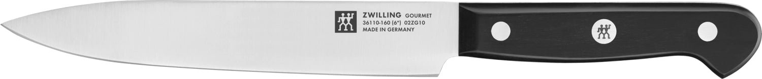 Hochwertiger ZWILLING Gourmet Messerblock aus edlem Naturholz, 7-teilig, ideal für die praktische und sichere Aufbewahrung Ihrer Küchenmesser.