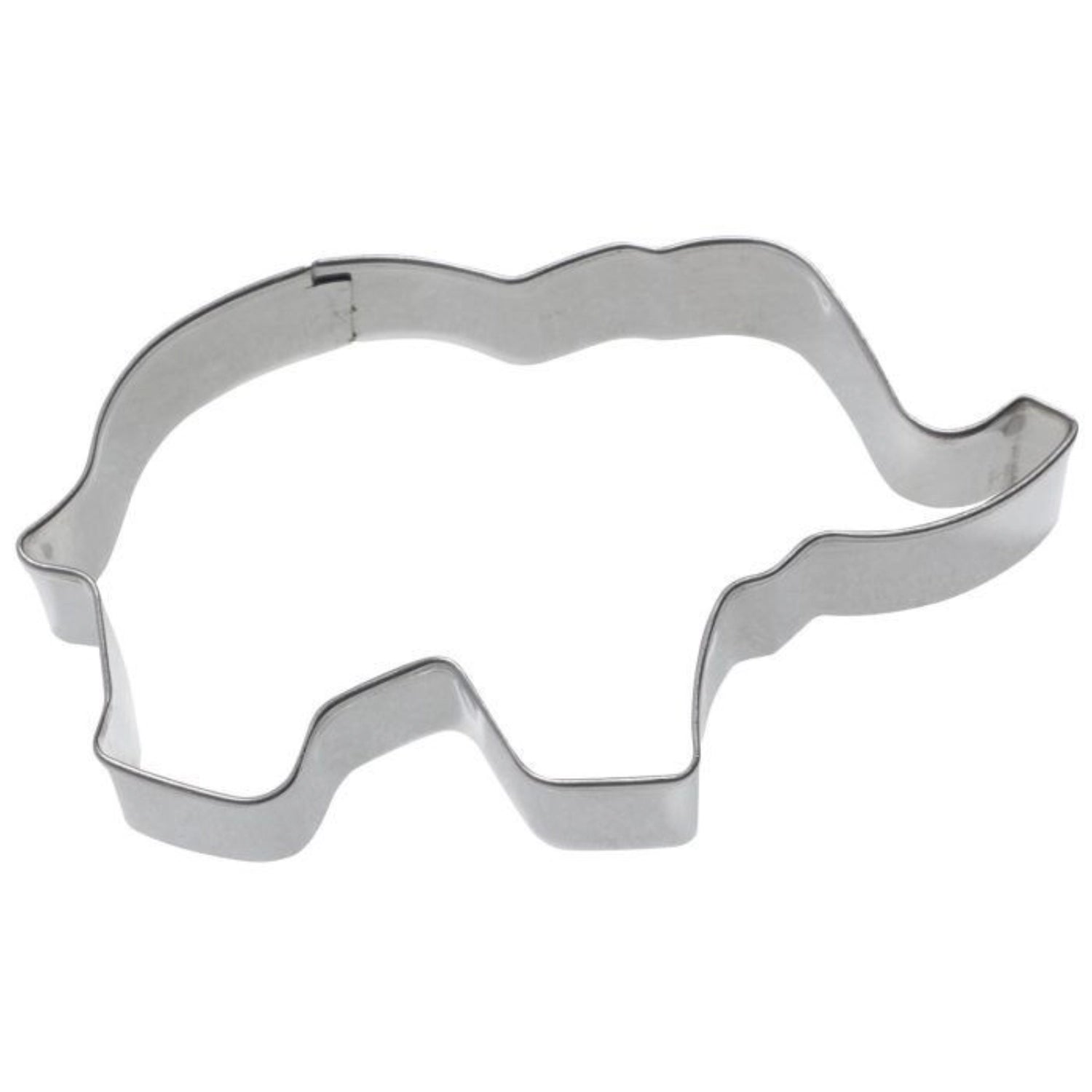 Ausstechform Elefant, 5 cm, aus robustem Edelstahl, perfekt für kreative Backideen und süße Plätzchen in Tierform.