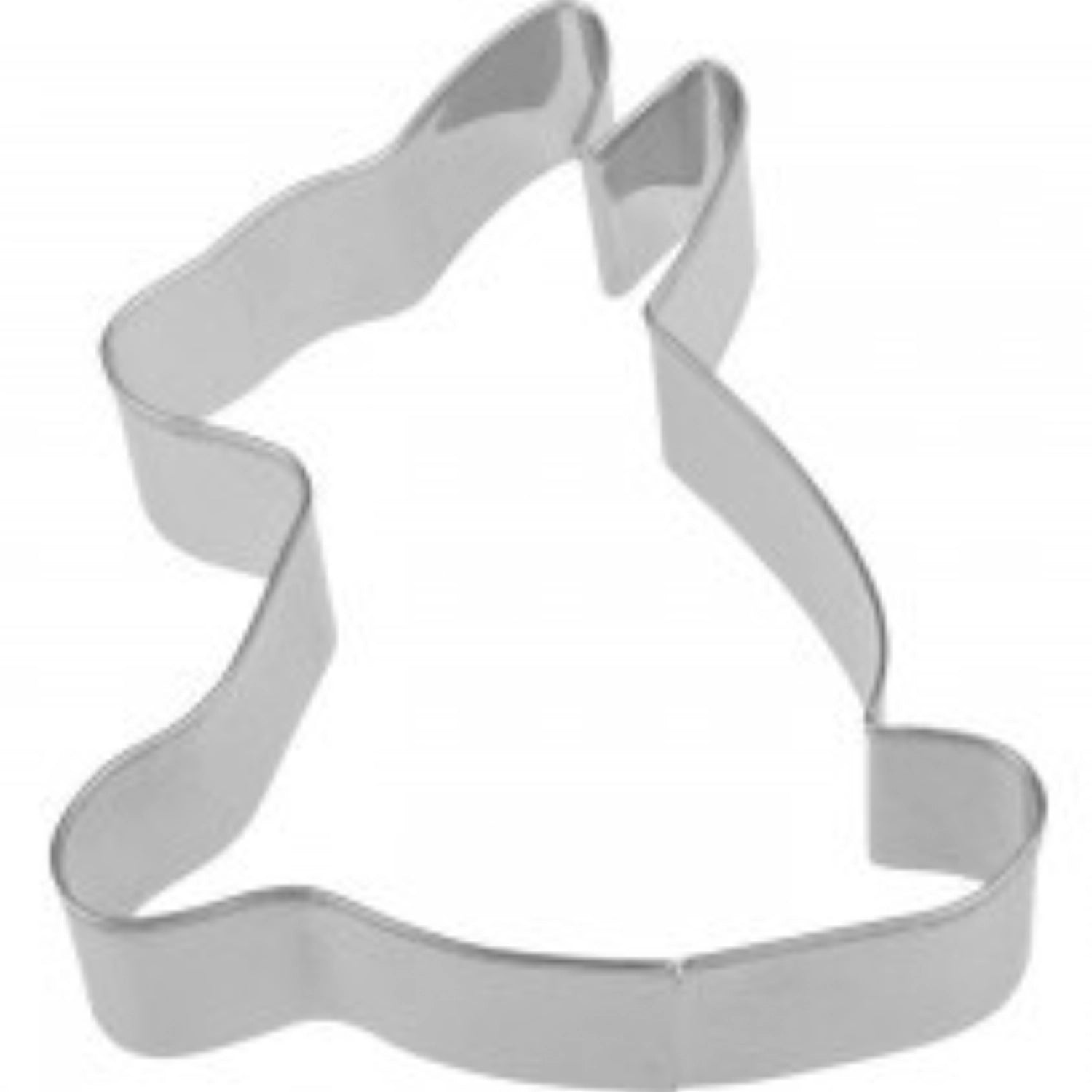 Süße Ausstechform eines sitzenden Hasen von Westmark, 9,5 cm groß, perfekt für kreative Backideen und österliche Leckereien.