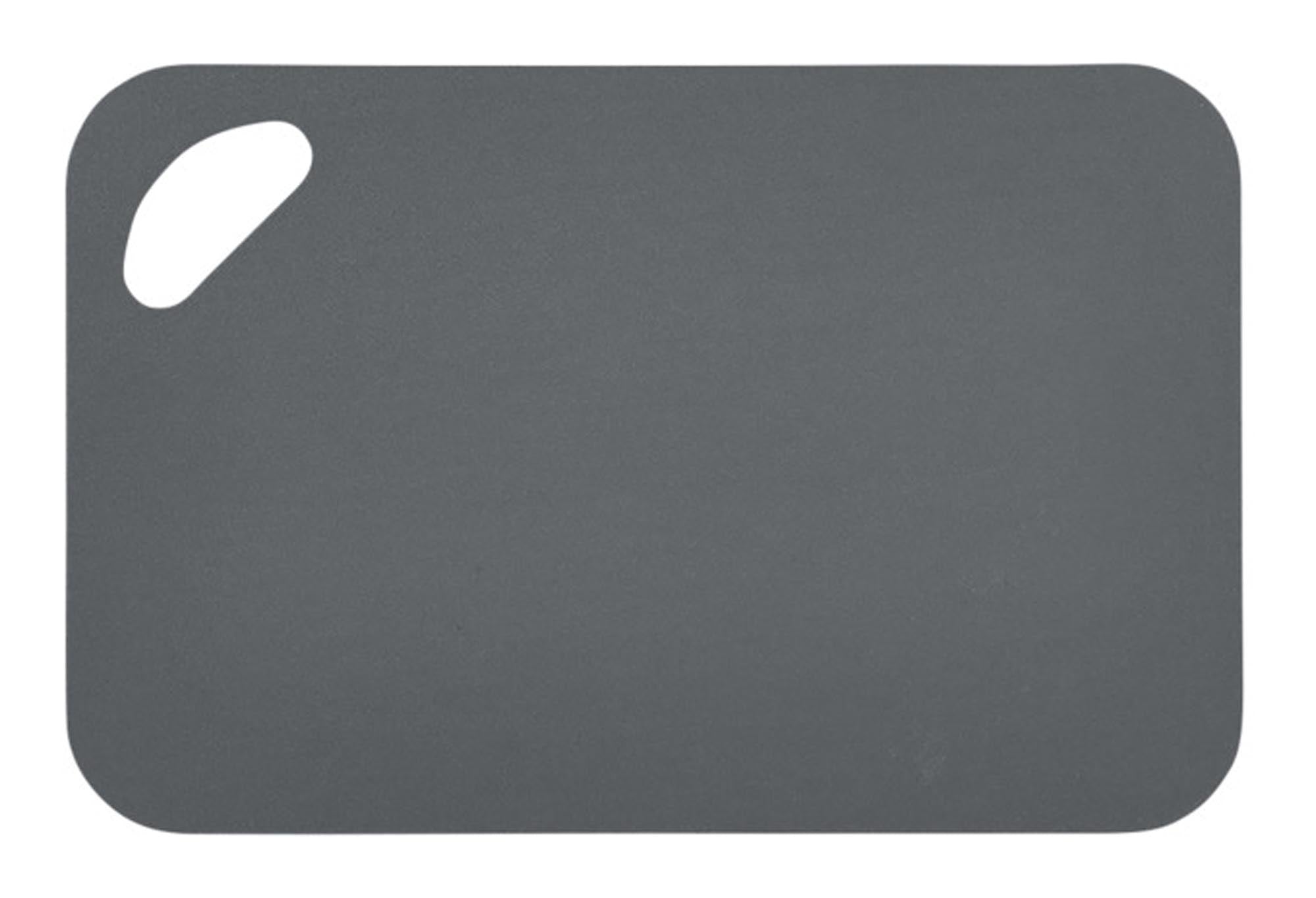 ZELLER PRESENT Schneidmatten Set in anthrazit und grau, 2-teilig, 19x29 cm, ideal für präzises und hygienisches Schneiden in der Küche.