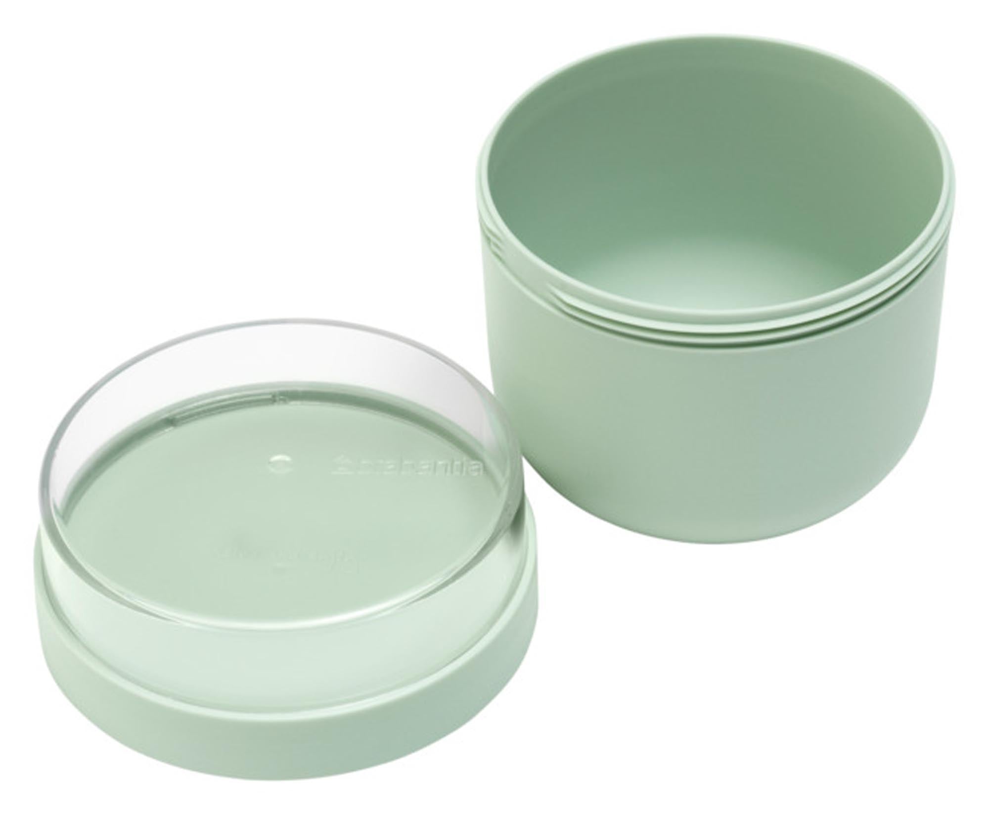 BRABANTIA Joghurt Bowl Make & Take jade green 0.5 l in  präsentiert im Onlineshop von KAQTU Design AG. Glas ist von BRABANTIA